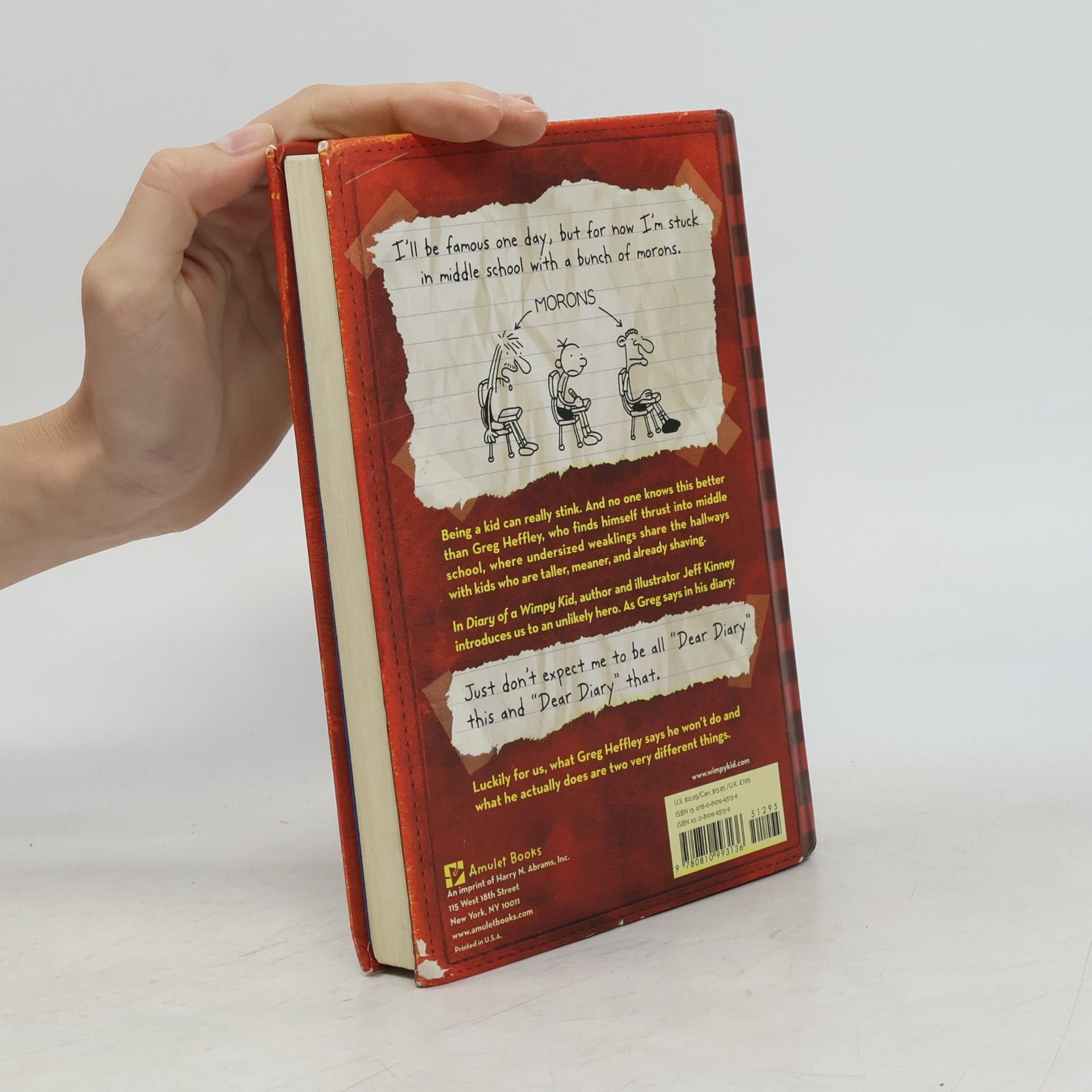 Jeff Kinney Diary of a Wimpy Kid 1