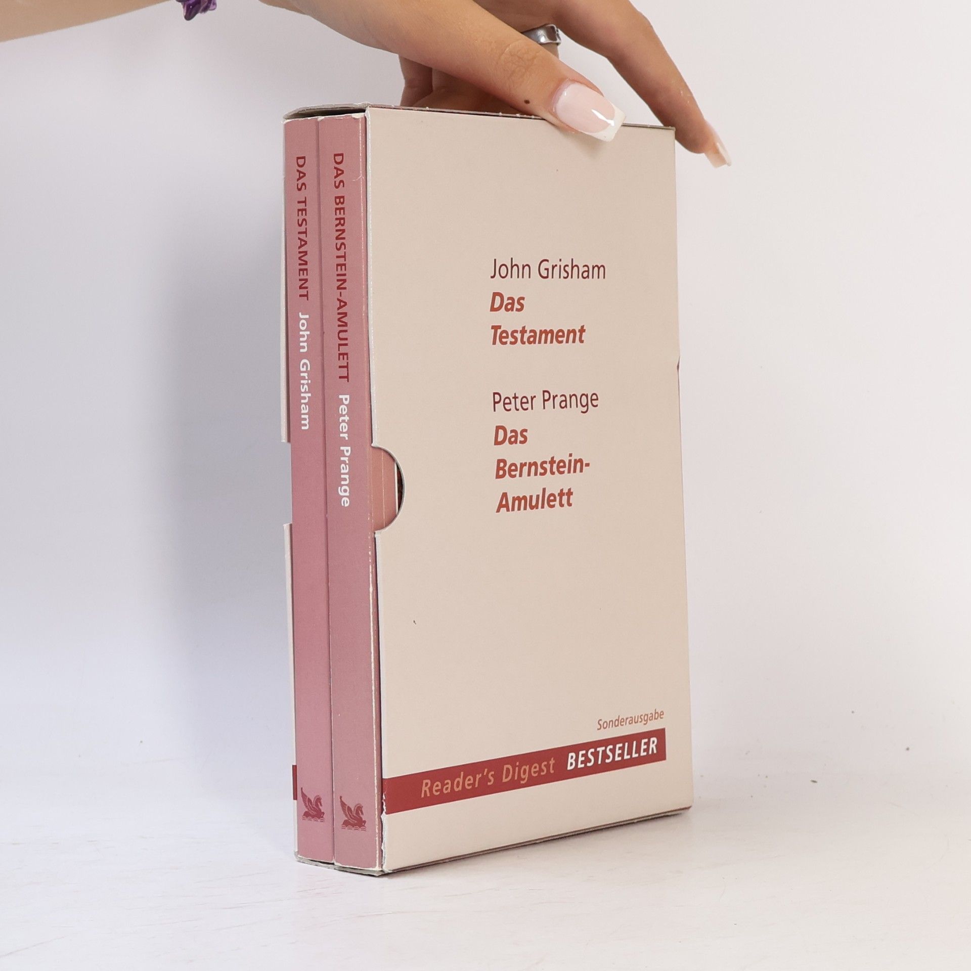 Reader´s Digest Bestseller. Das Testament. Das Bernstein-Amulett