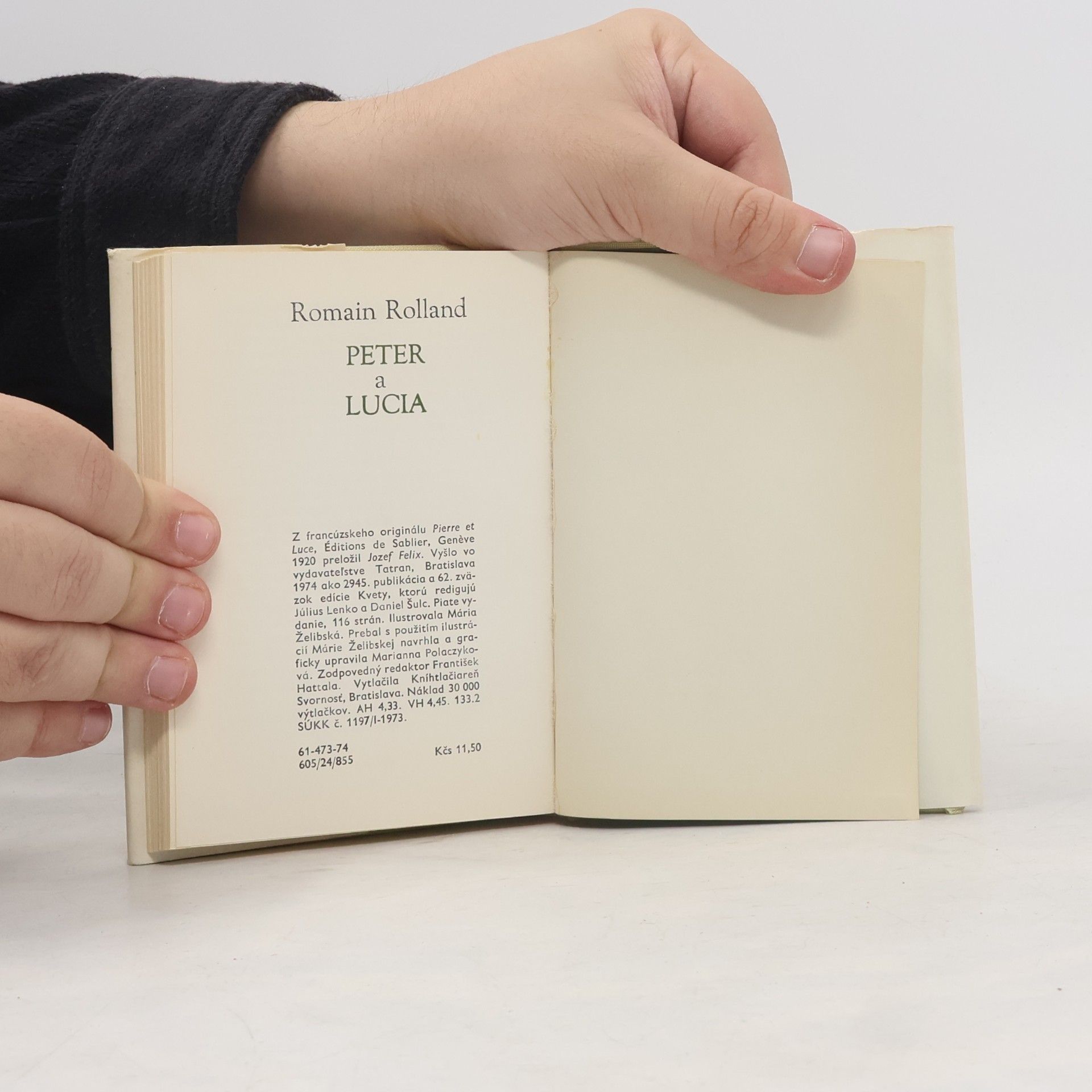 Romain Rolland Peter a Lucia