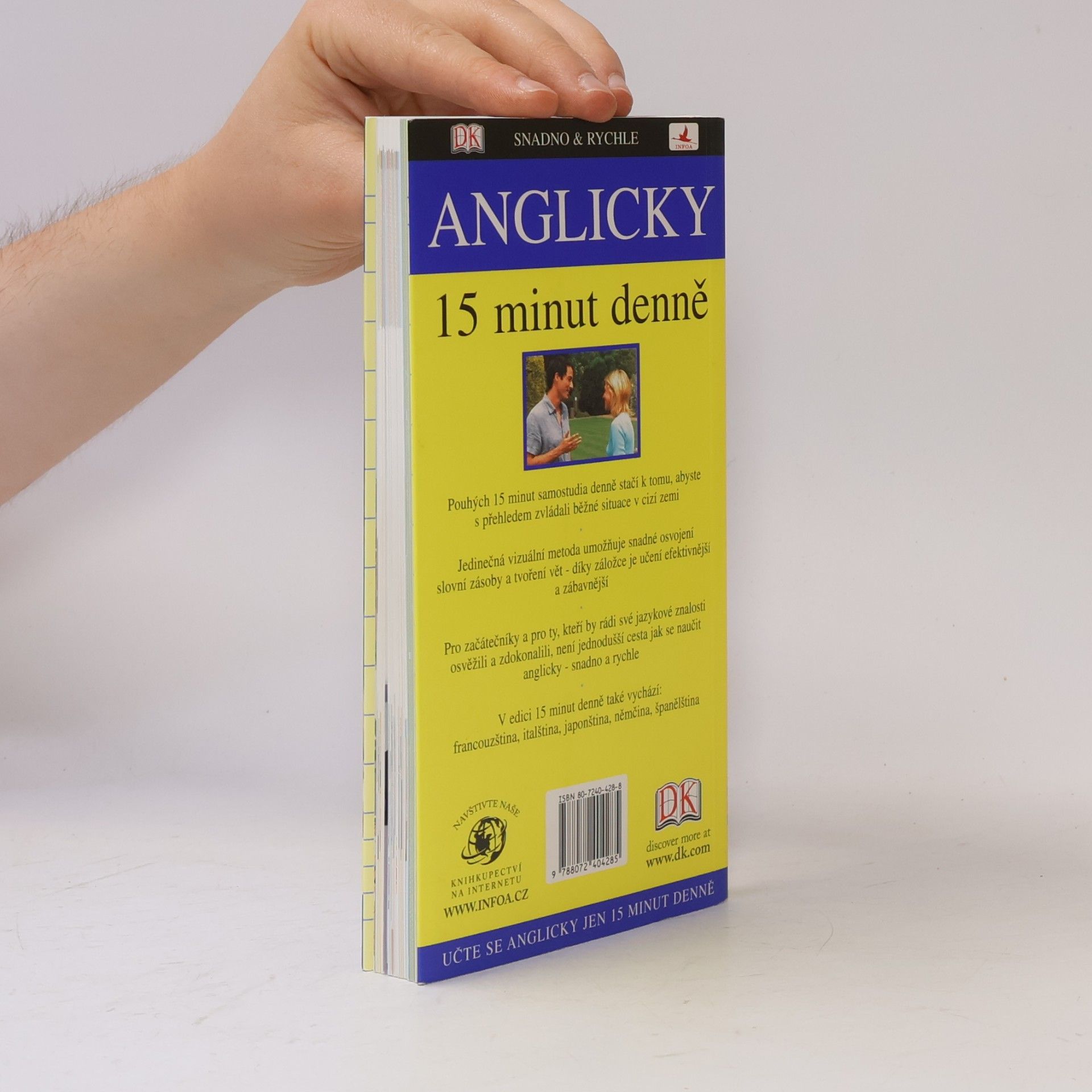 Autorenkollektiv Anglicky 15 minut denně : učte se anglicky jen 15 minut denně