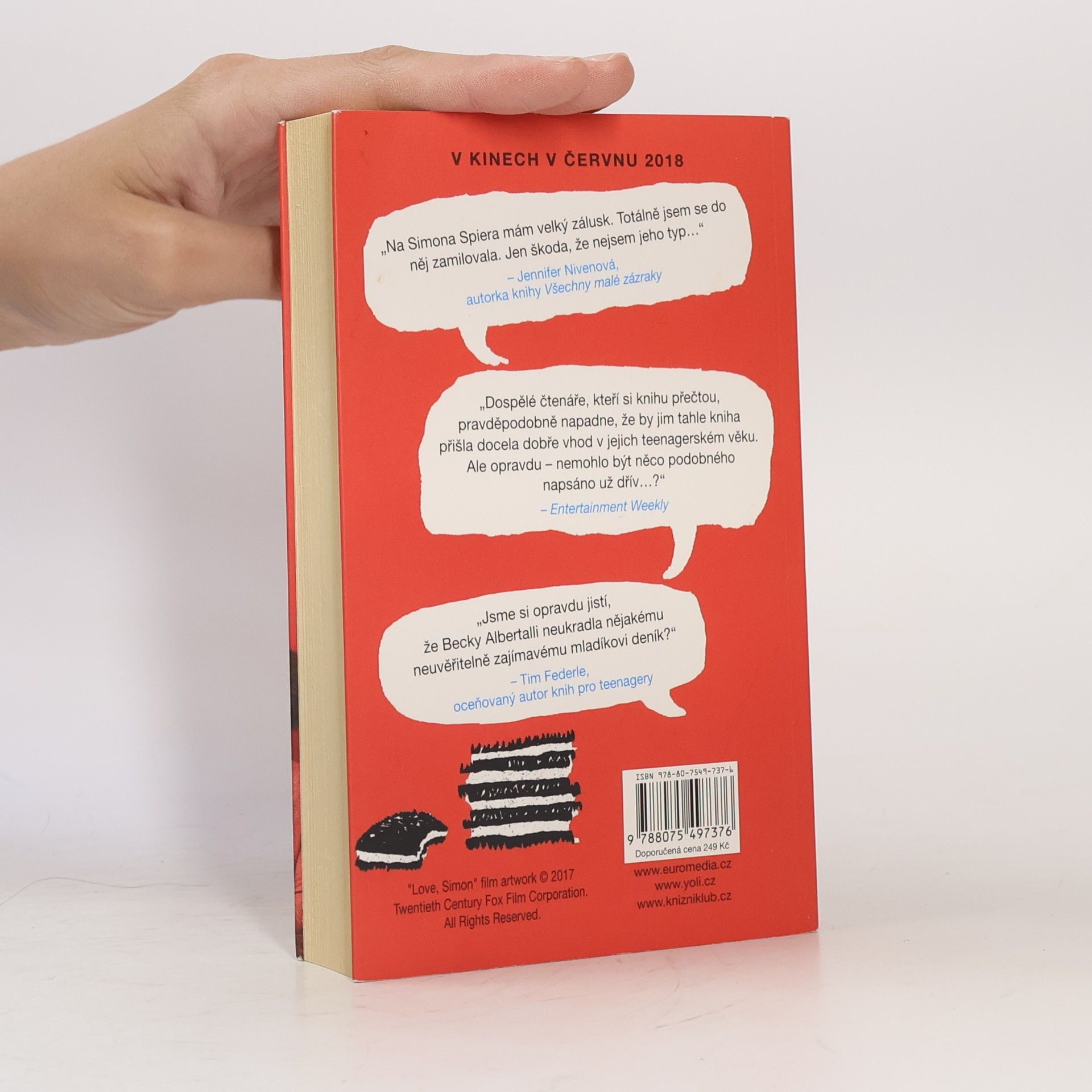 Becky Albertalli Já, Simon