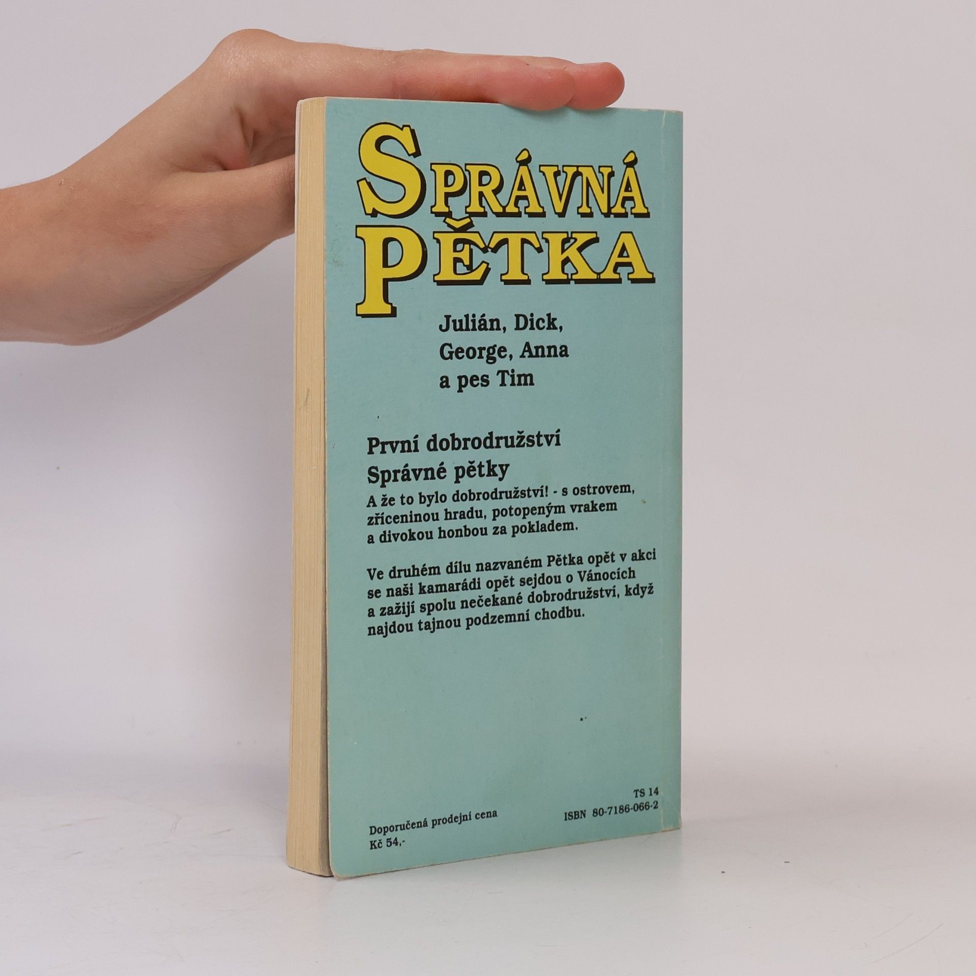 Enid Blyton Správná pětka, Pětka na ostrově pokladů