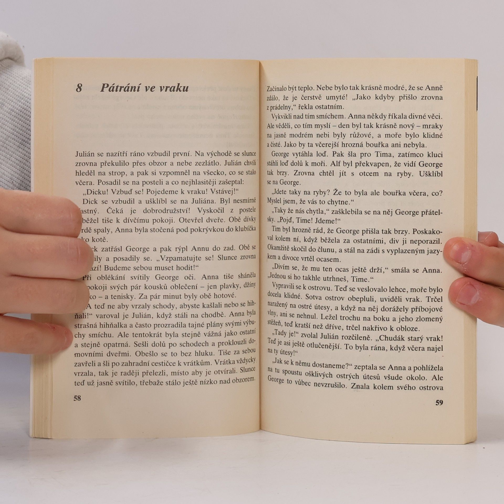 Enid Blyton Správná pětka, Pětka na ostrově pokladů