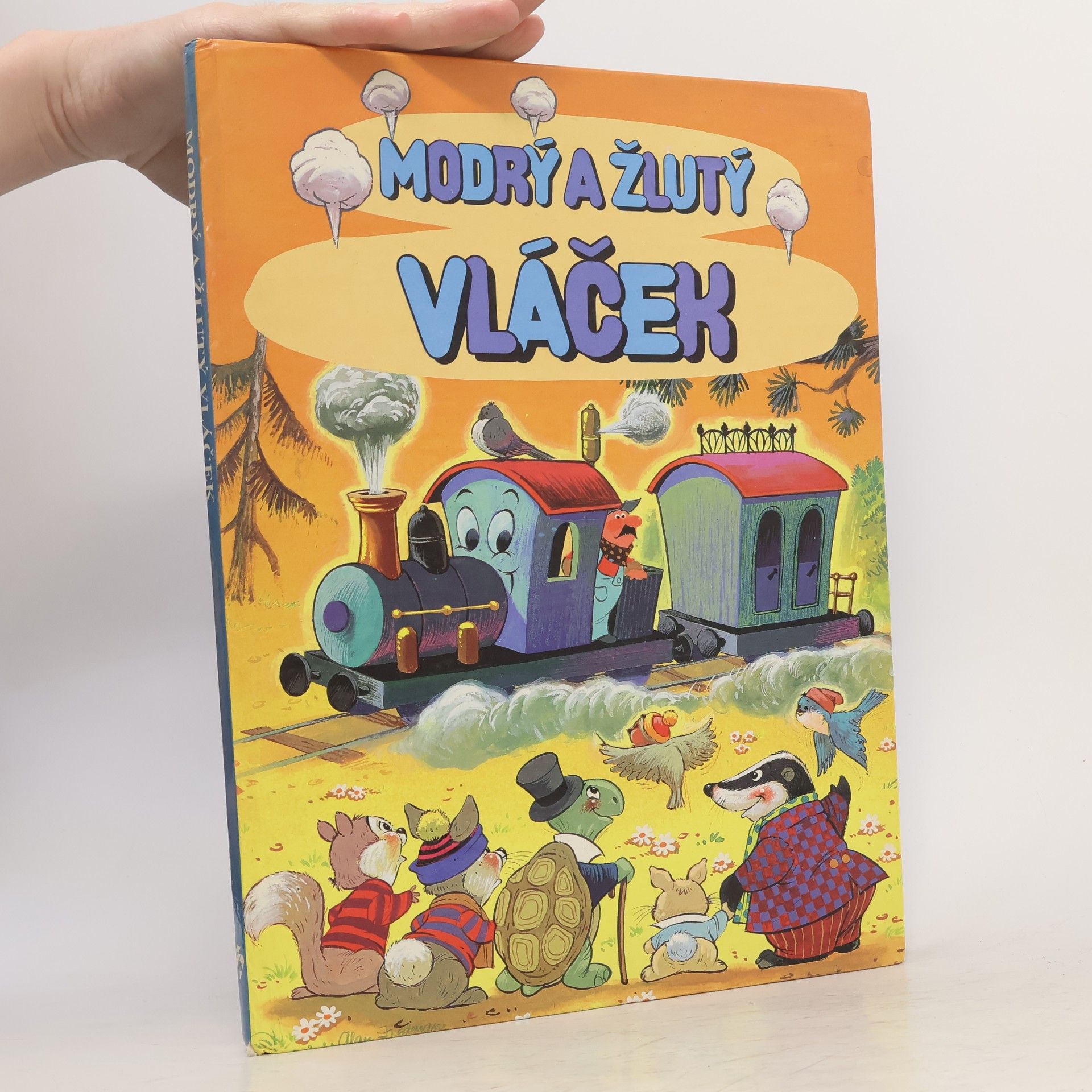 Hayden McAllister Modrý a žlutý vláček