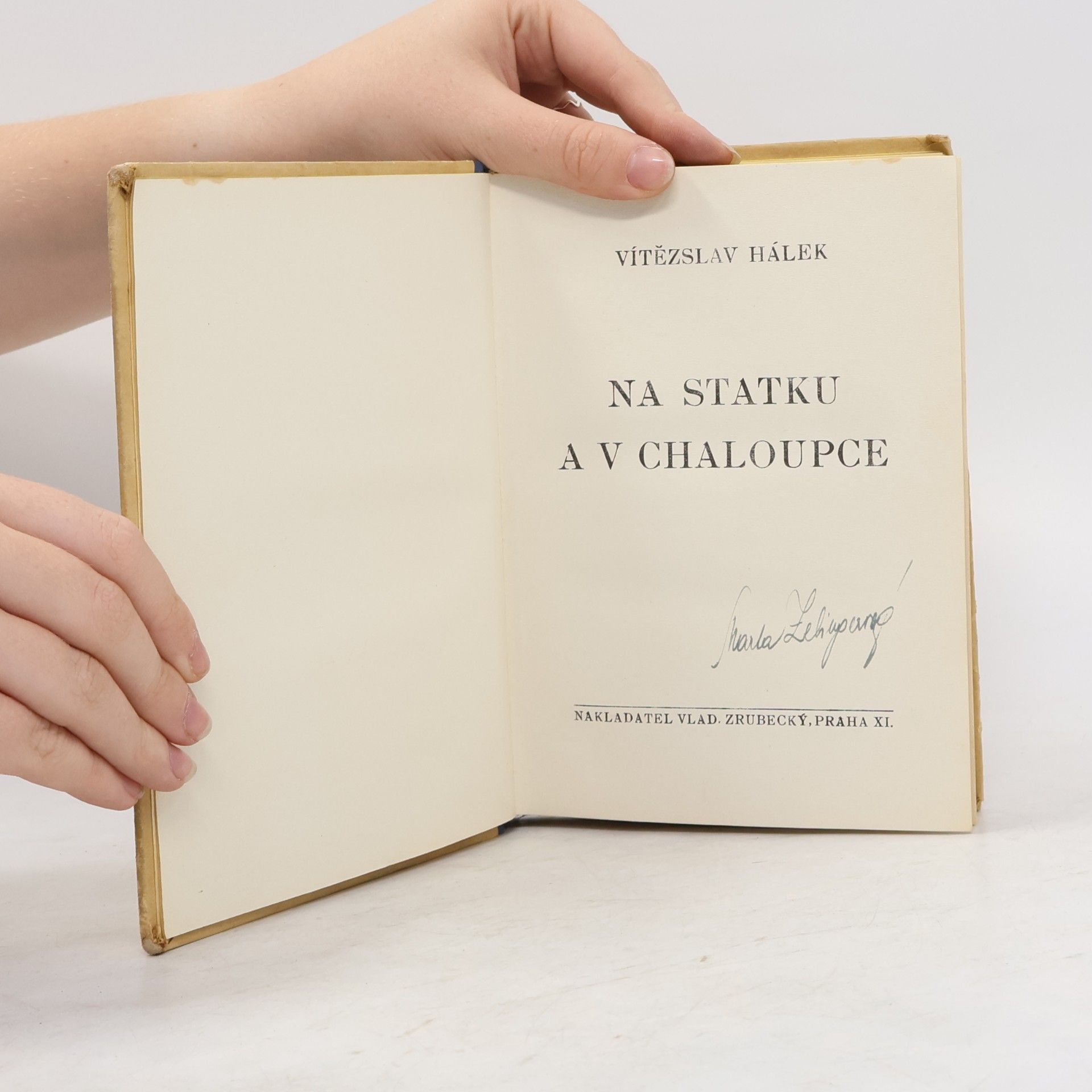 Vítězslav Hálek Na statku a v chaloupce