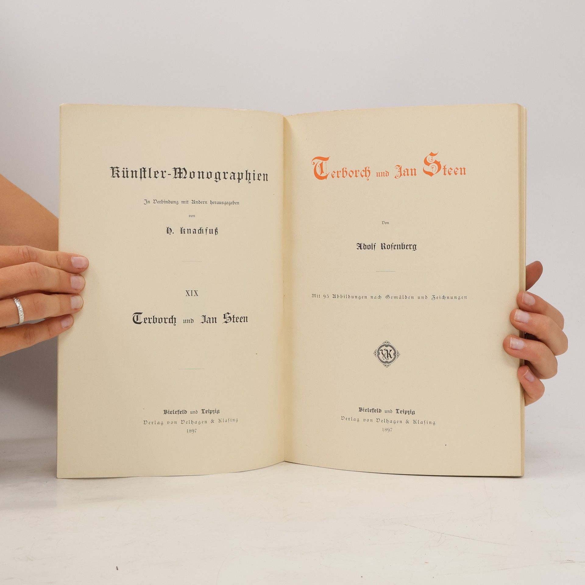 A. Rosenberg Künstler-Monographien. Defregger