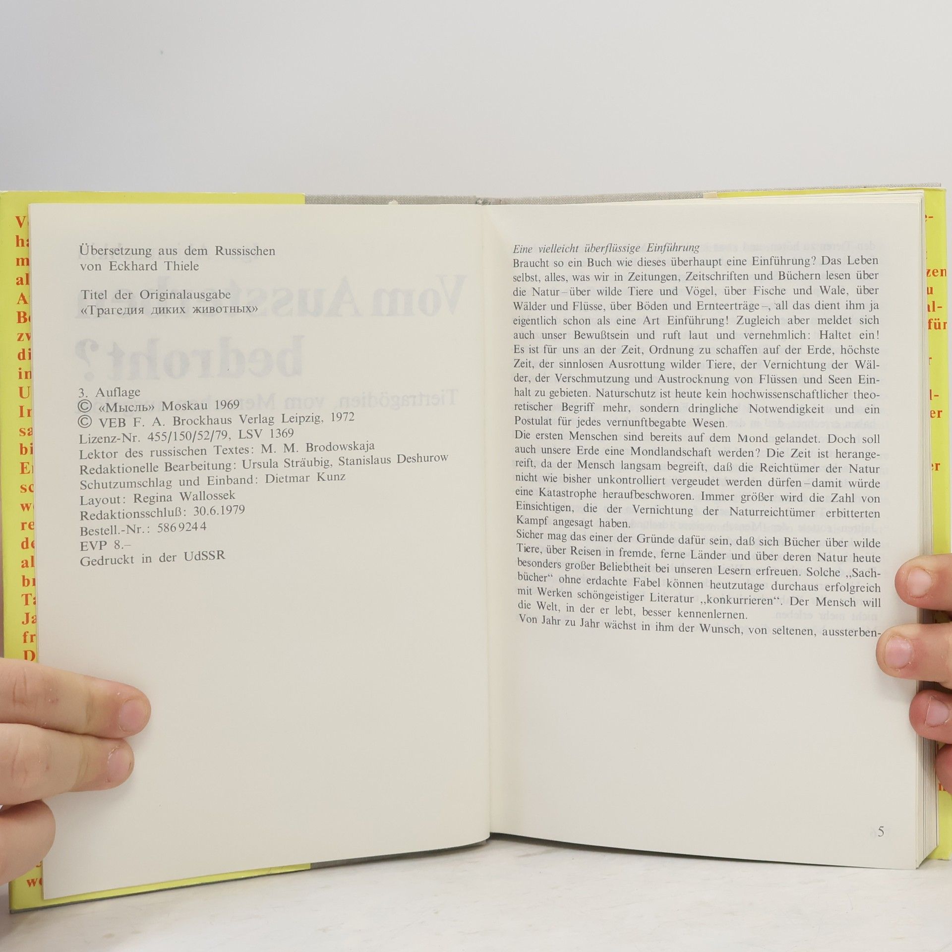 Autorenkollektiv Vom Aussterben bedroht? Akimuschkin