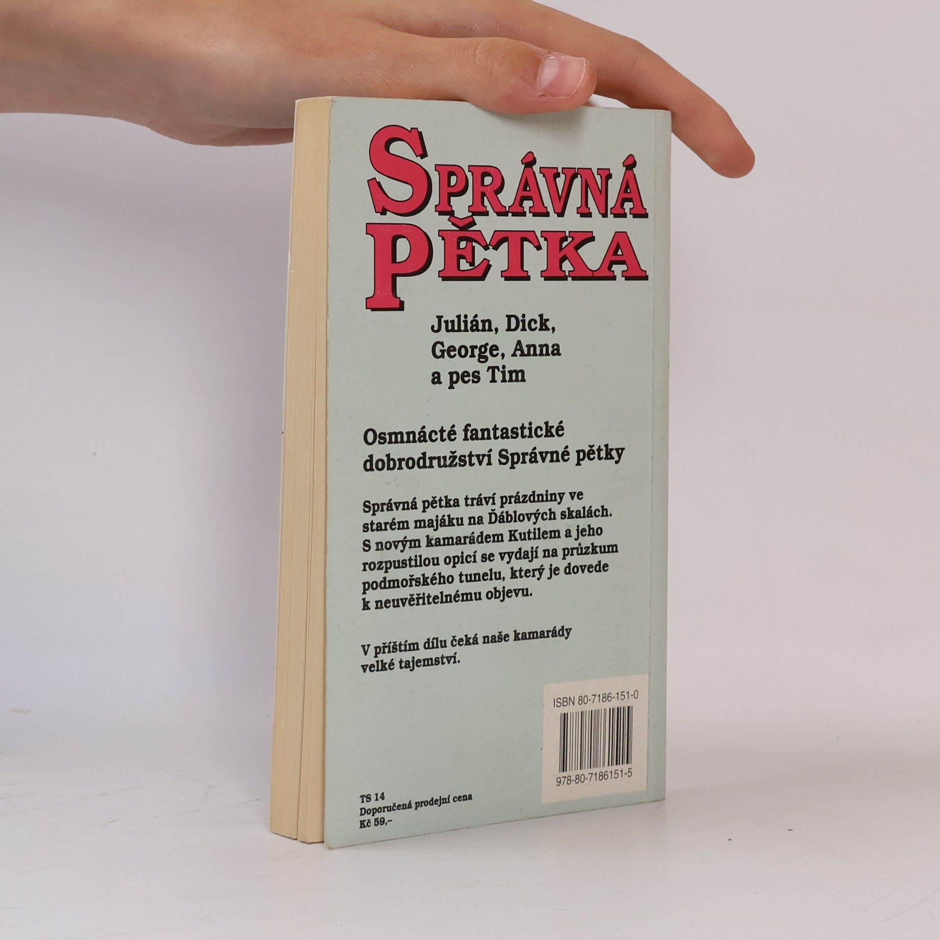 Enid Blyton Správná pětka, Pětka na Ďáblových skalách