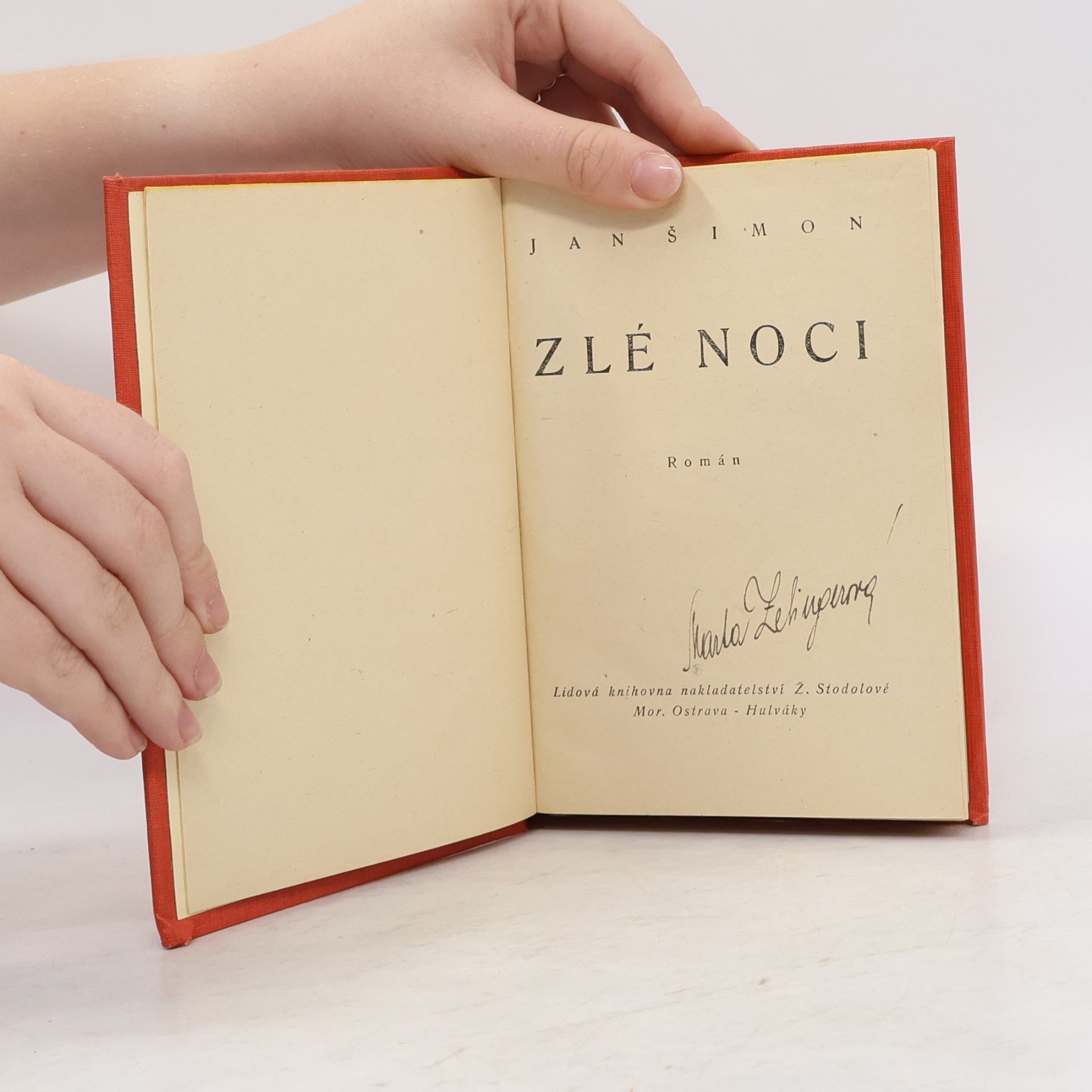 Jan Šimon Zlé noci