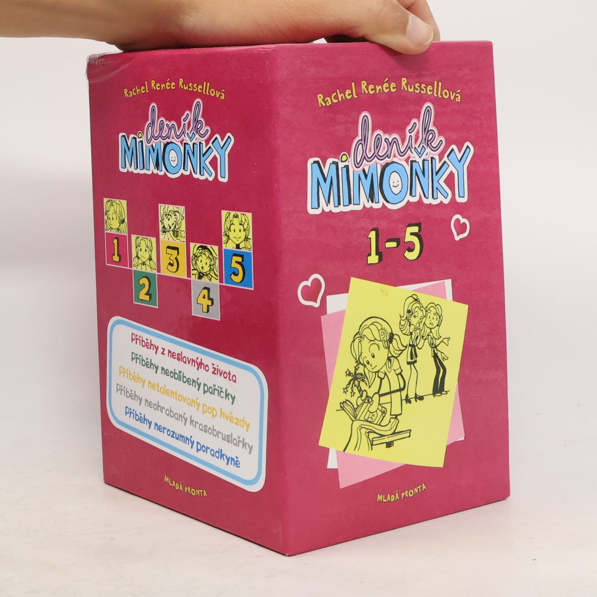 Rachel Renee Russell Deník mimoňky 1-5 (box)