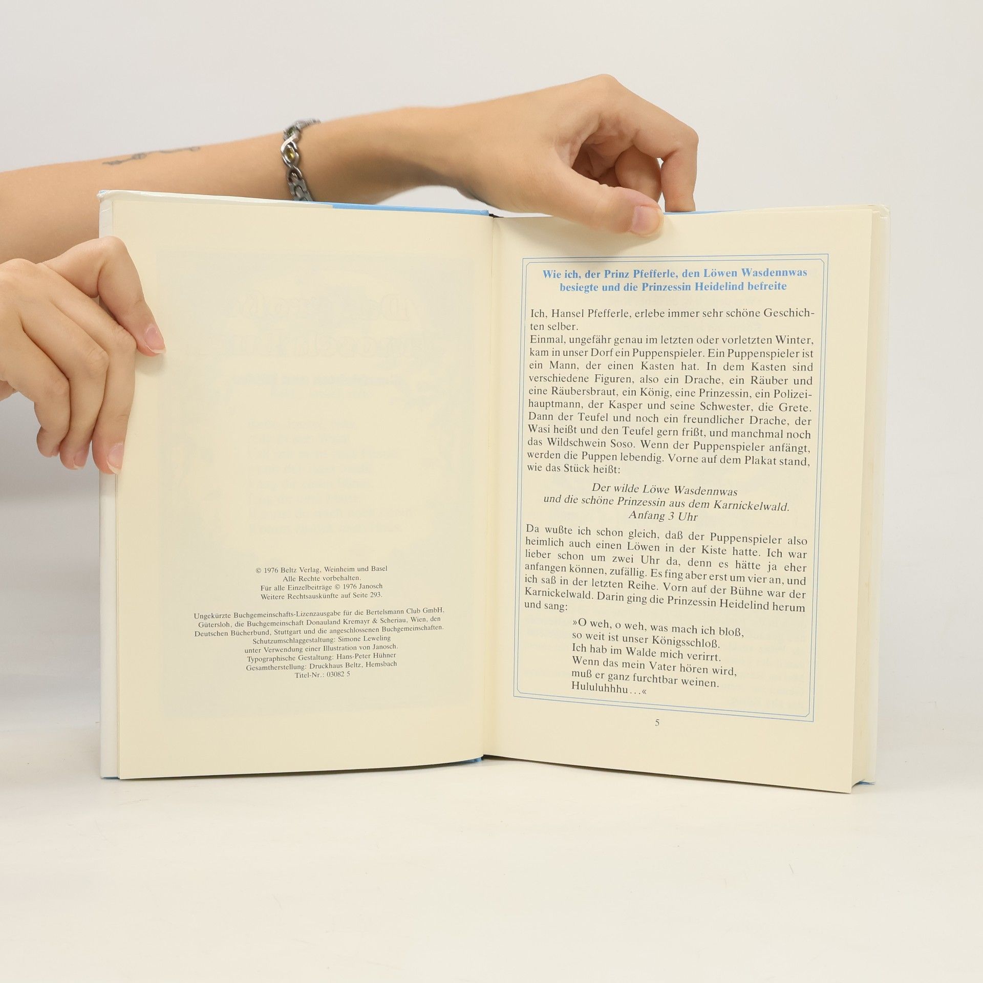 Janosch Das große Janosch Buch : Geschichten und Bilder