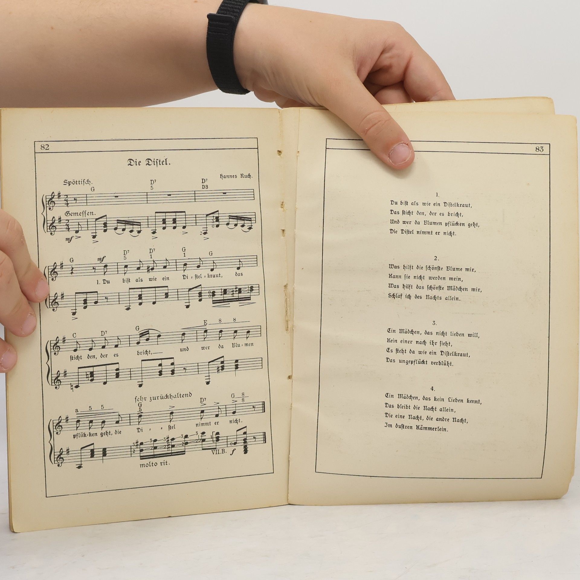 Hermann Löns 45 Lieder aus dem Rosen-Garten