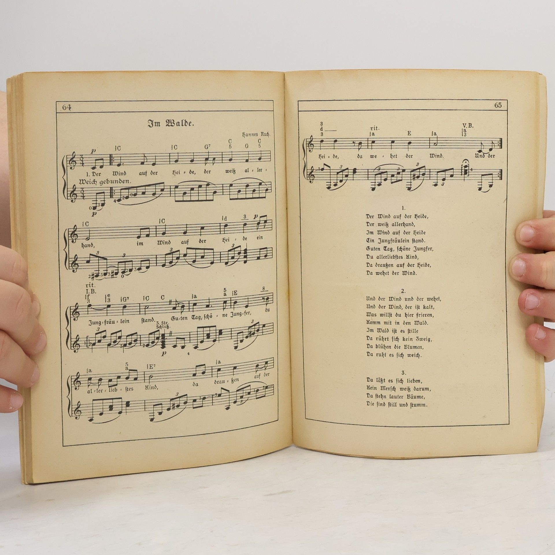 Hermann Löns 45 Lieder aus dem Rosen-Garten