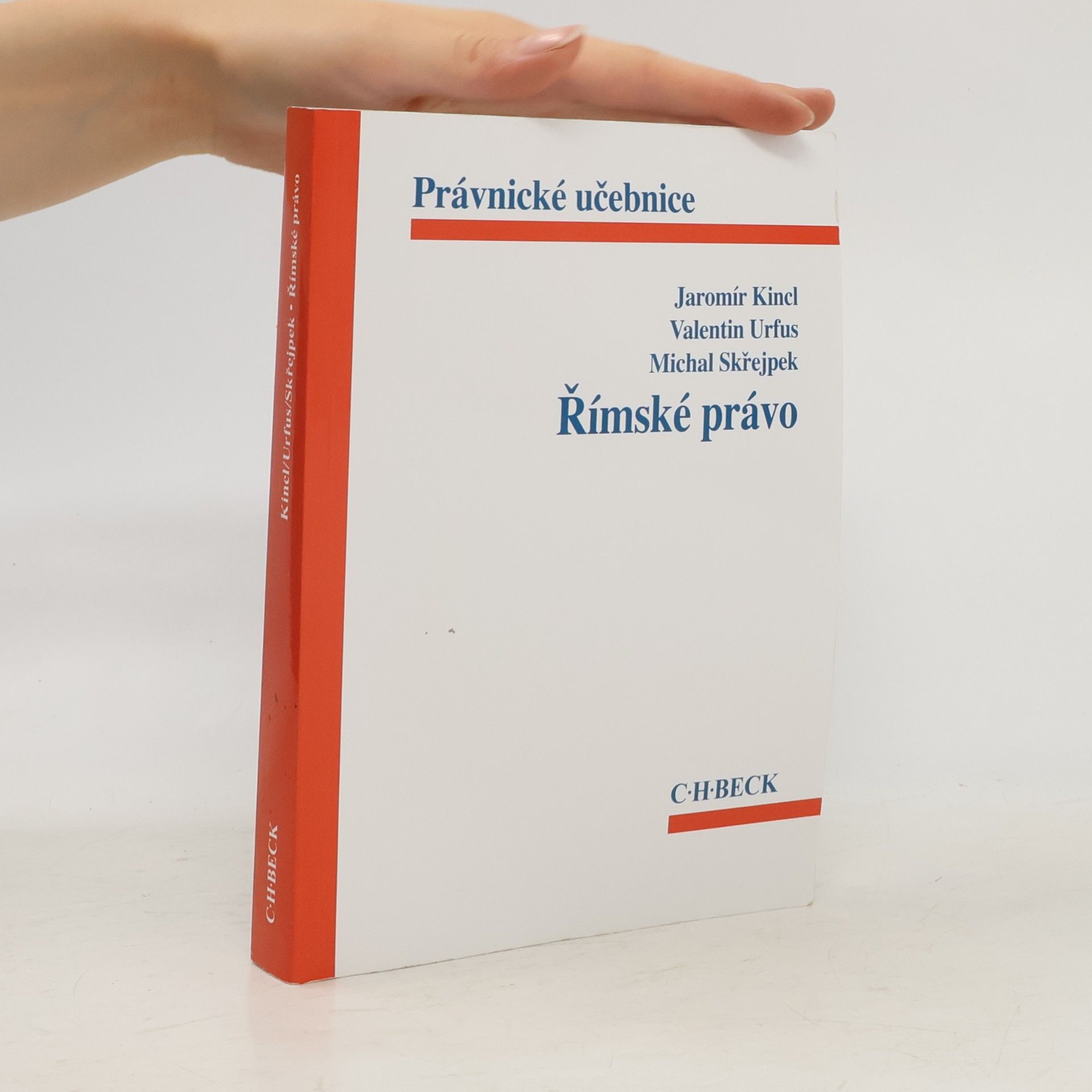 Valentin Urfus Římské právo