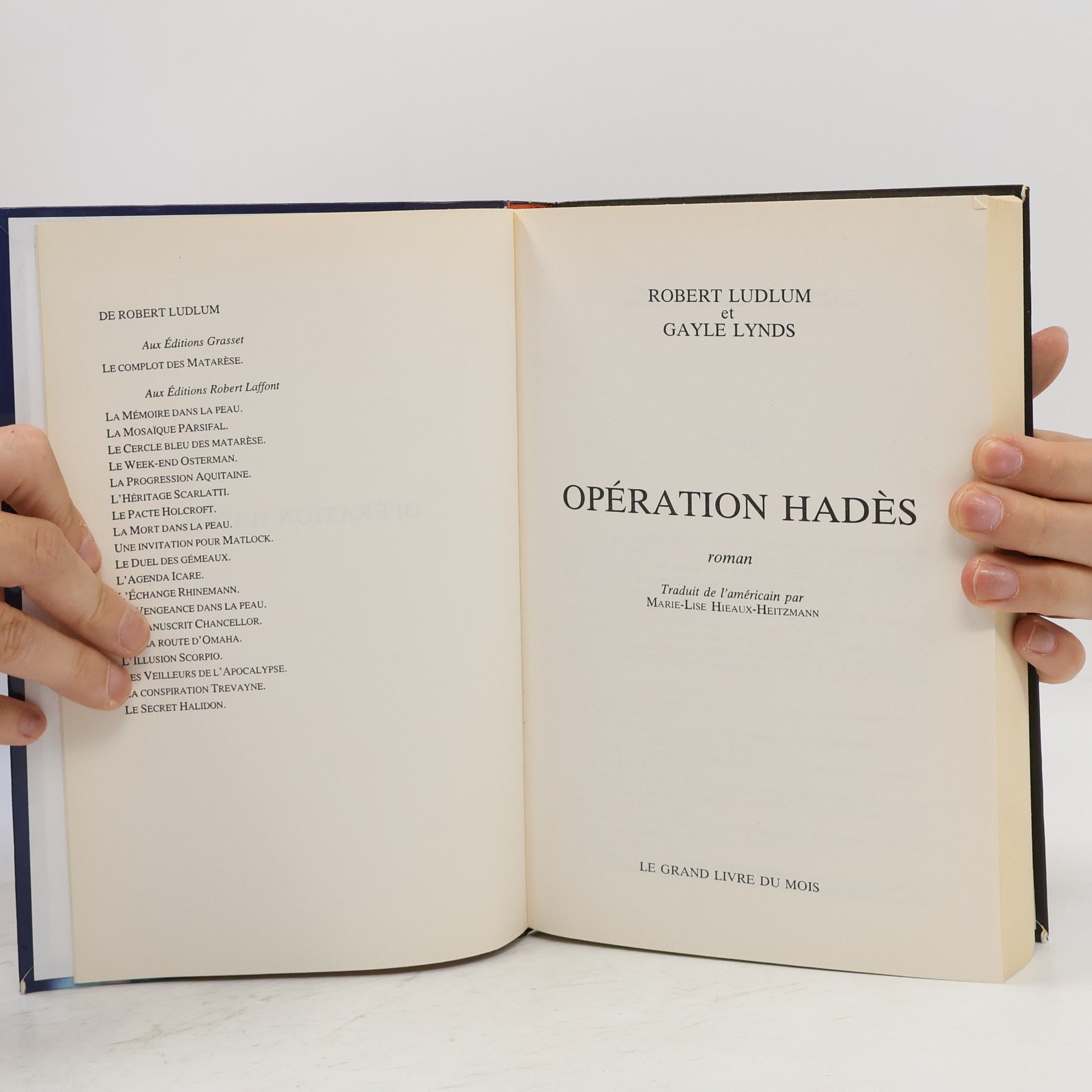 Robert Ludlum Opération Hadès