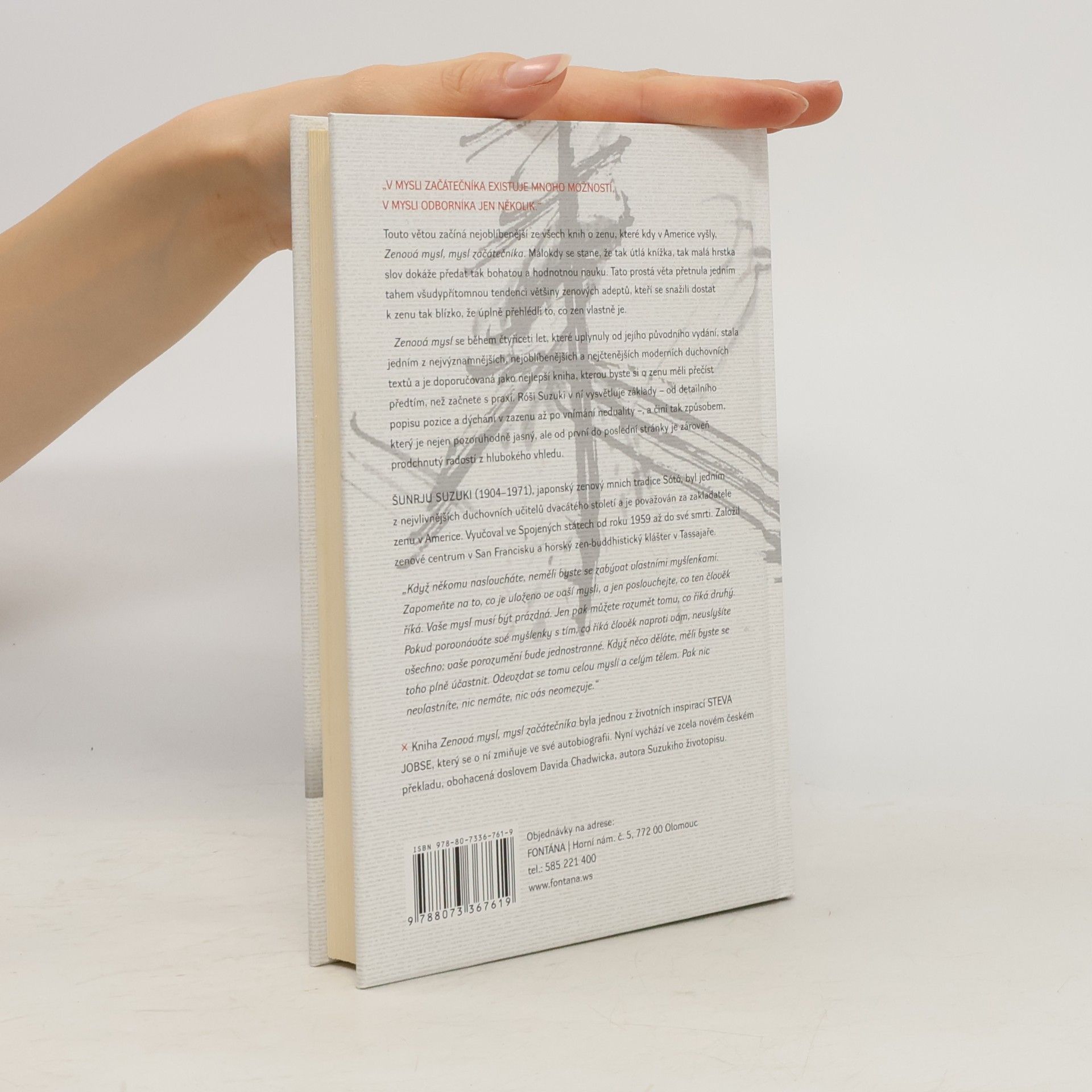 Shunryu Suzuki Zenová mysl, mysl začátečníka: Všední hovory o zenu