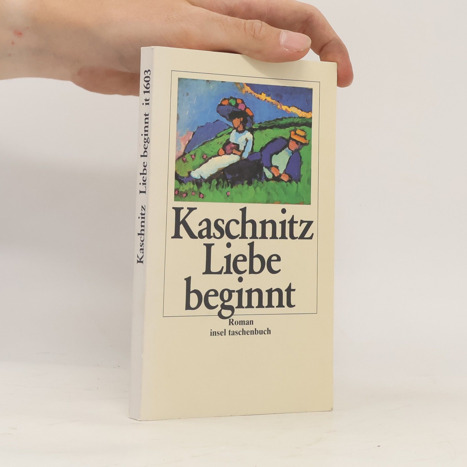 Marie Luise Kaschnitz Liebe beginnt