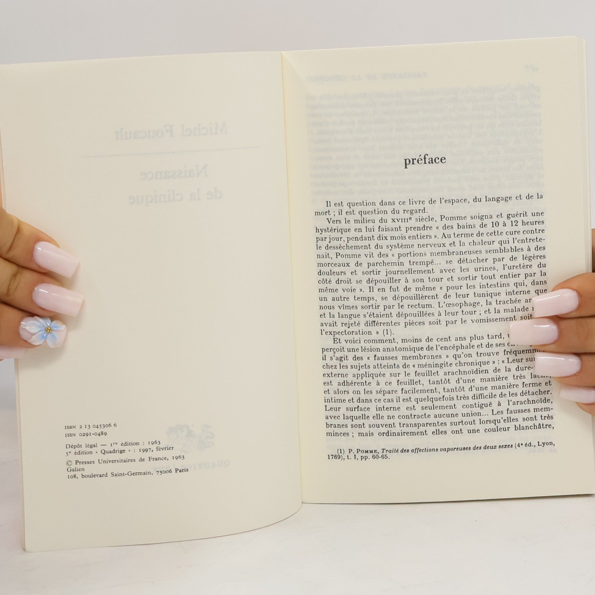 Michel Foucault Quadrige - 100: Naissance de la clinique