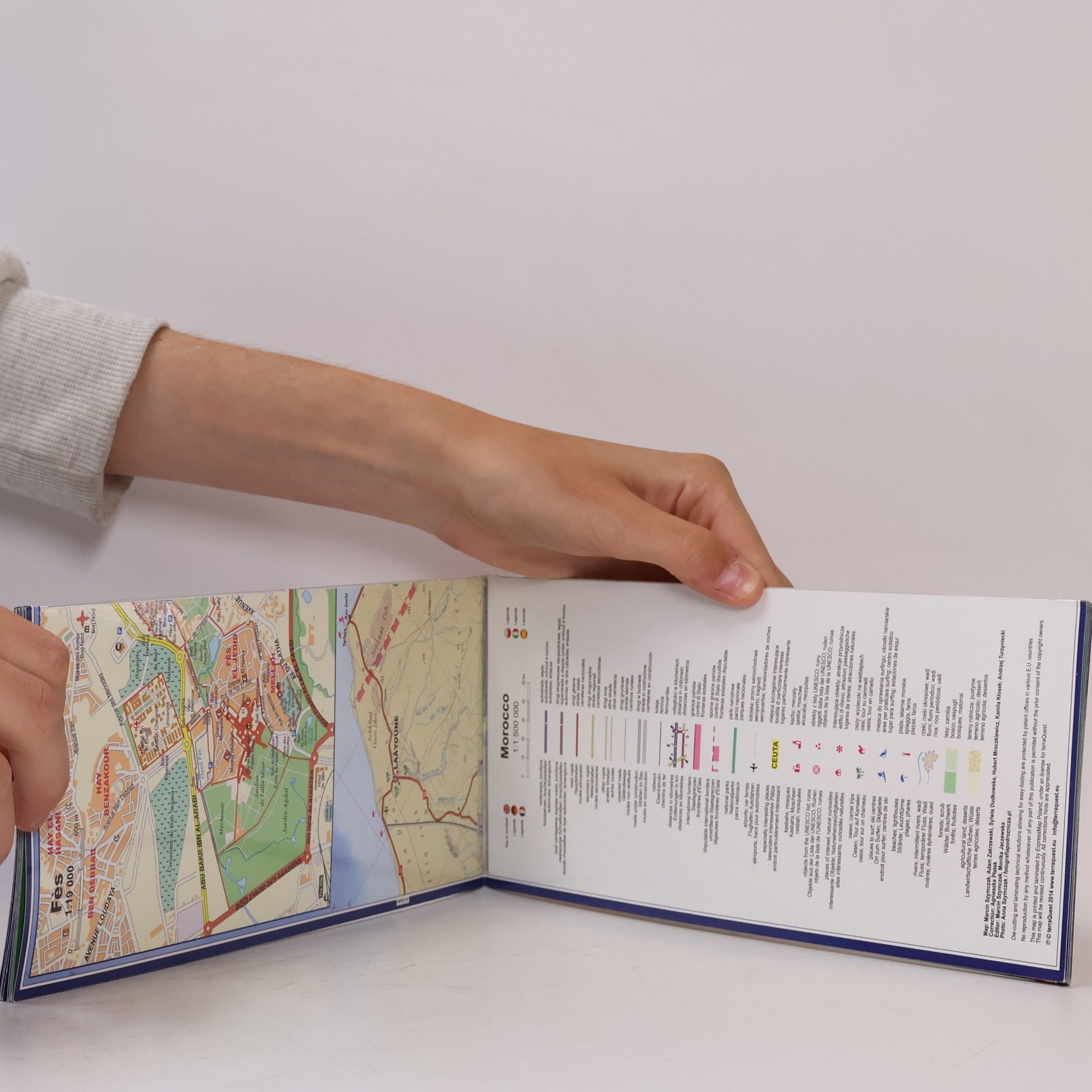 Comfort!map Trekking Map Jbel Toubkal, High Atlas Morocco