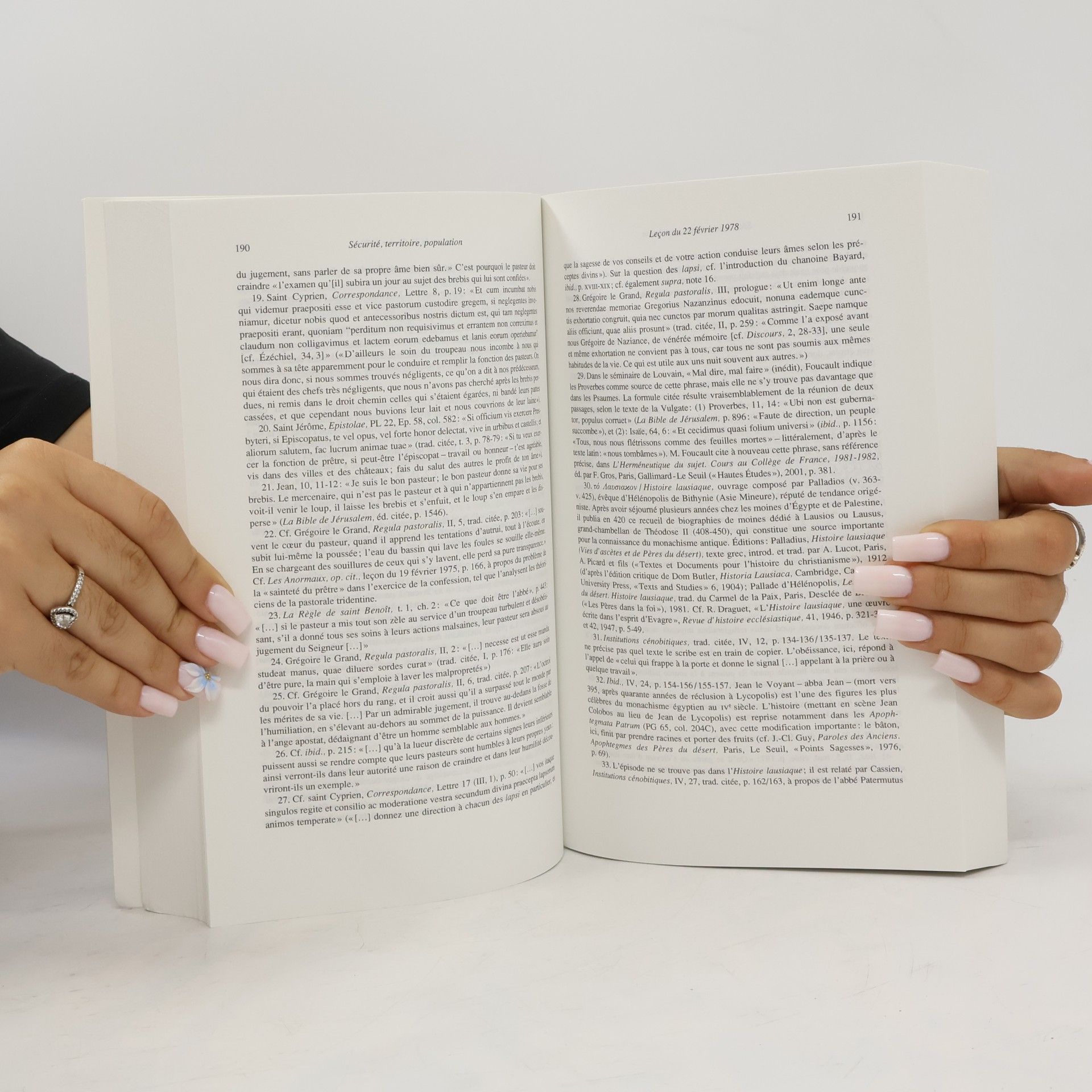 Michel Foucault Sécurité, territoire, population. Cours au Collège de France, 1977-1978