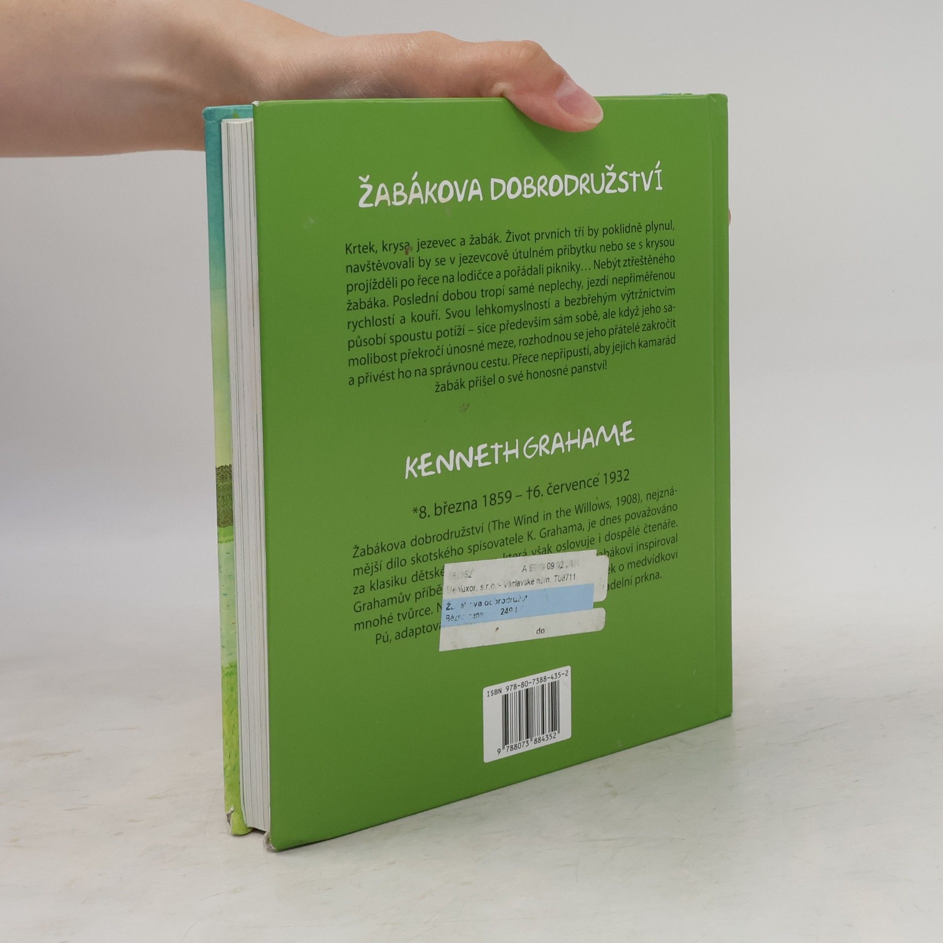 Kenneth Grahame Žabákova dobrodružství