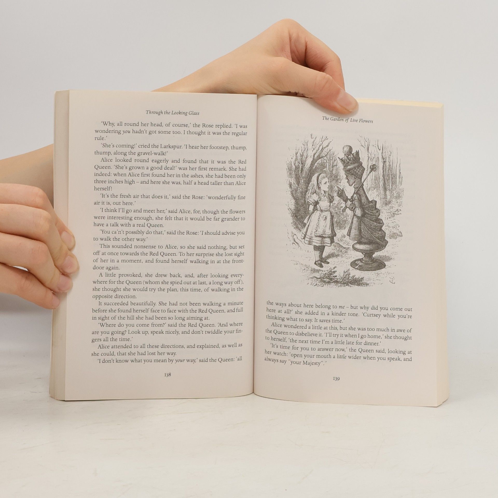 Lewis Carroll Alice's adventures in wonderland and through the looking glass