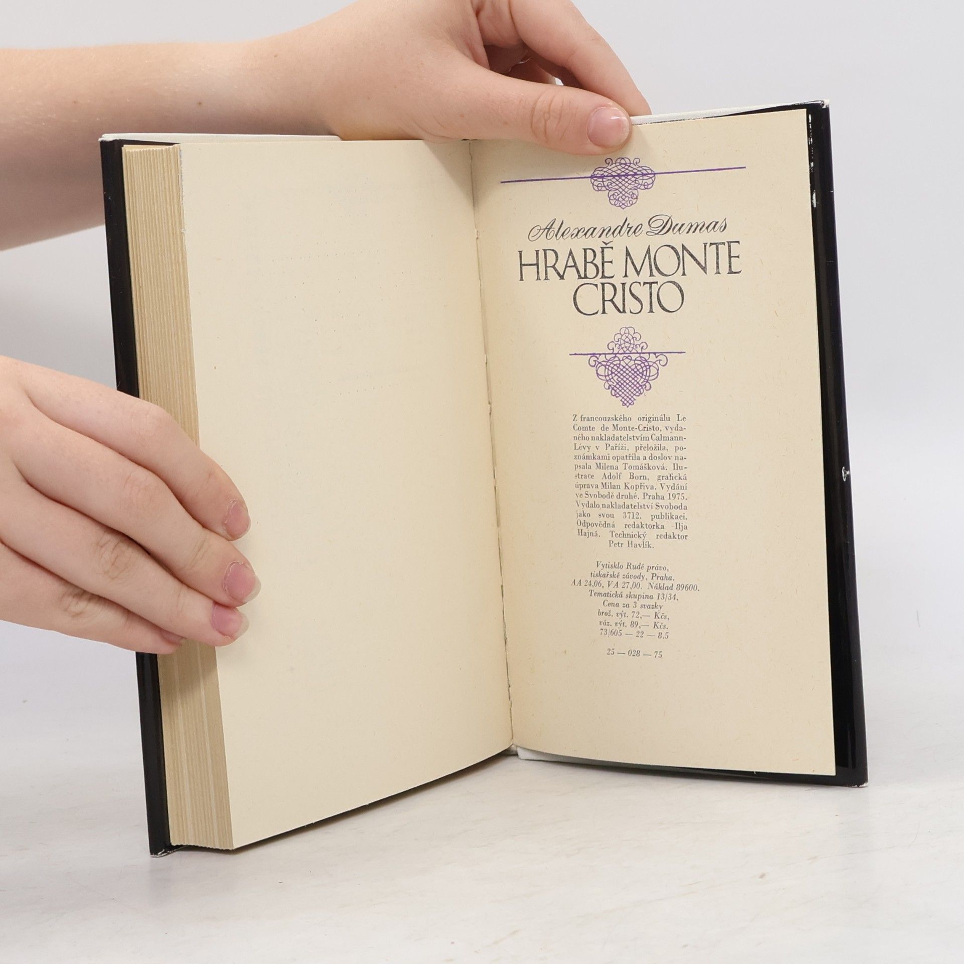 Alexandre Dumas Hrabě Monte Cristo 5-6