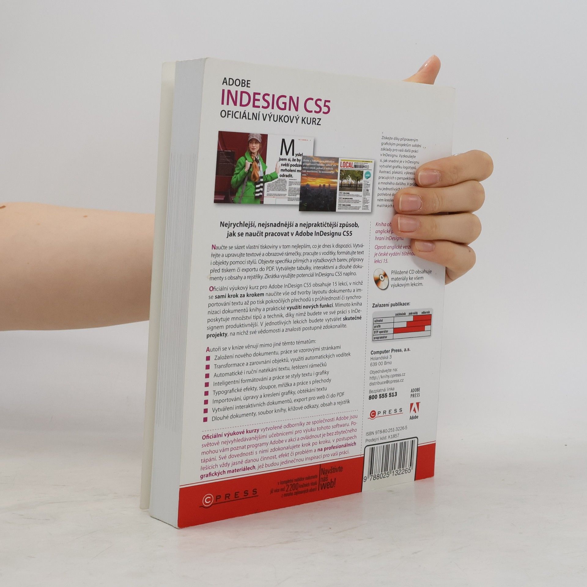 Autorenkollektiv Adobe InDesign CS5. Oficiální výukový kurz