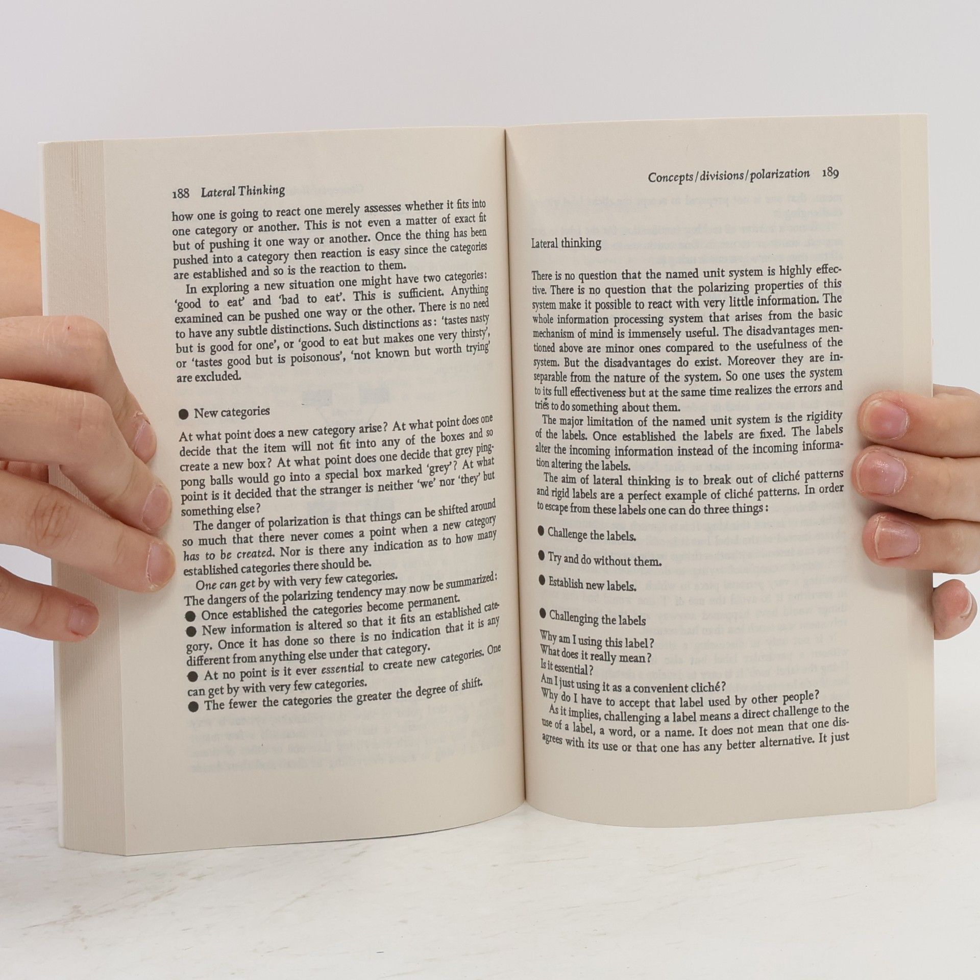 Edward de Bono Lateral Thinking