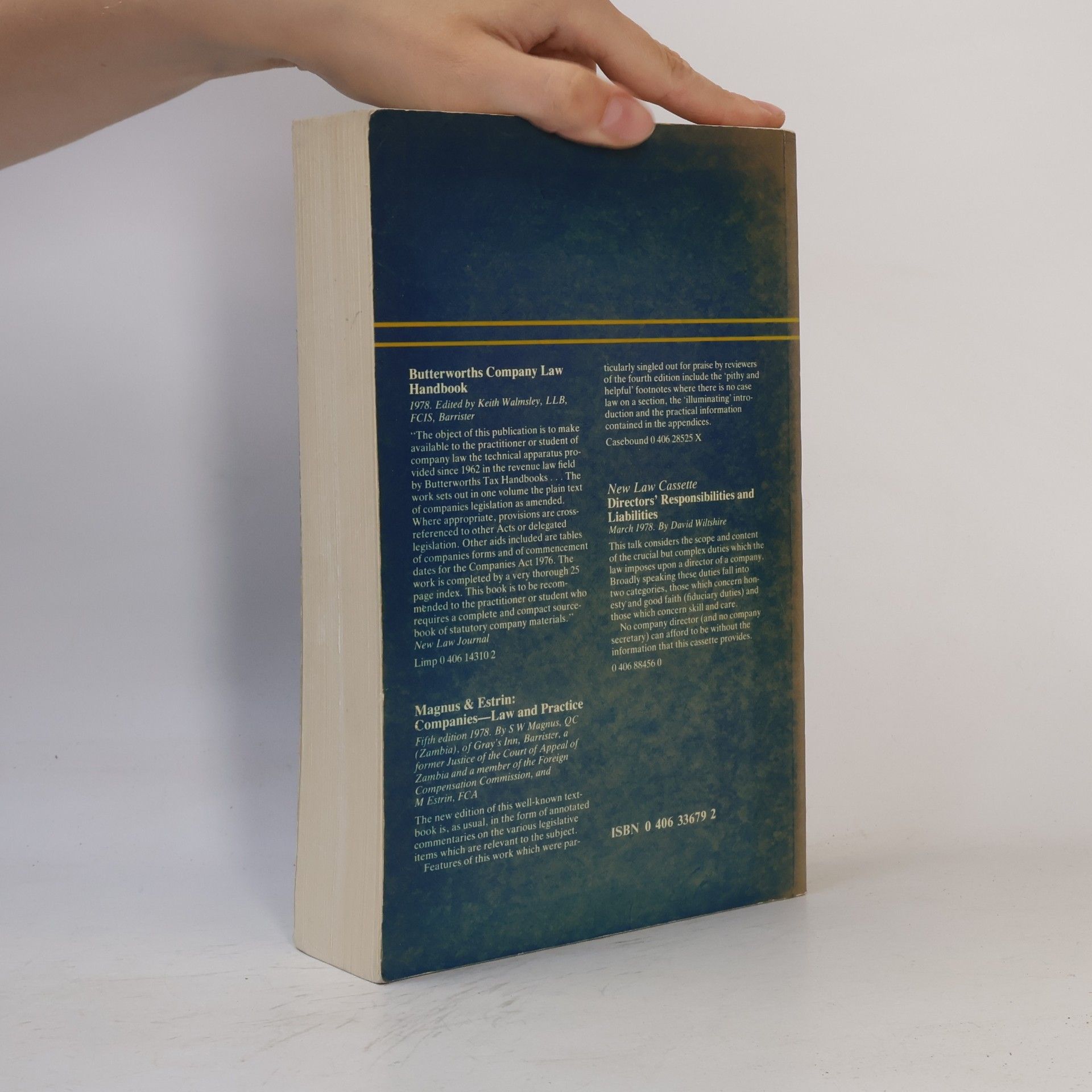 Robert R. Pennington Company Law - Fourth Edition