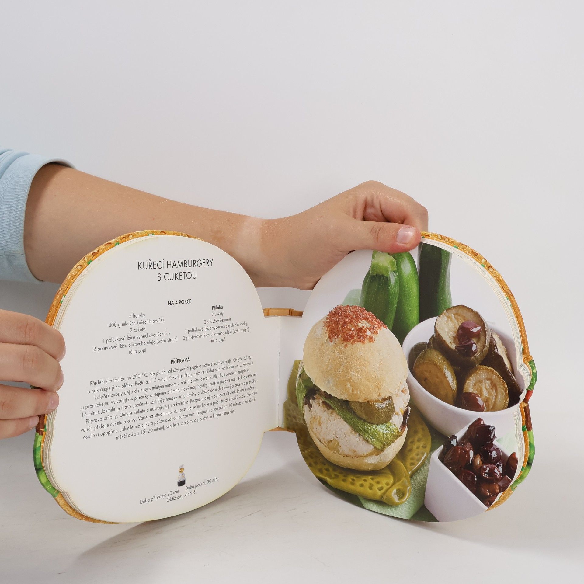 Cinzia Trenchi Hamburgery - 50 snadných receptů