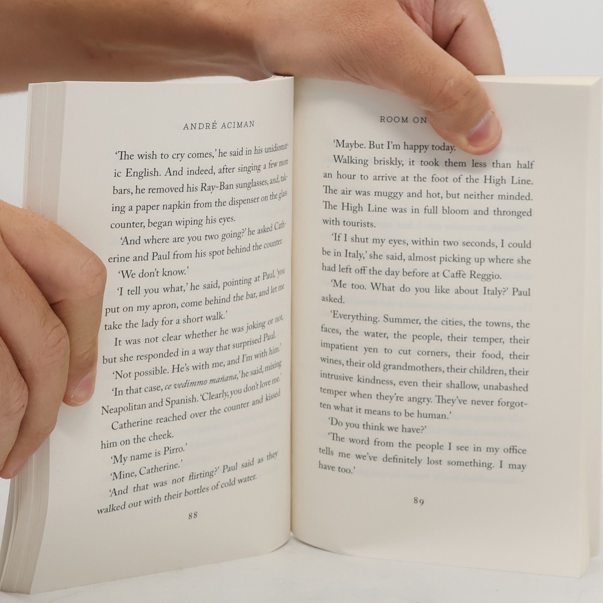 André Aciman Room on the Sea
