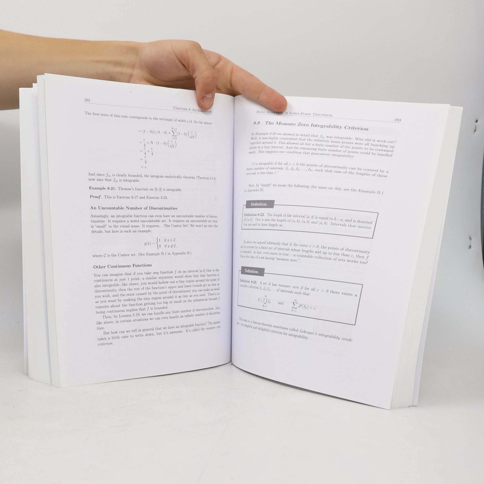 Jay Cummings The Long-Form Math Textbook Series: Real Analysis