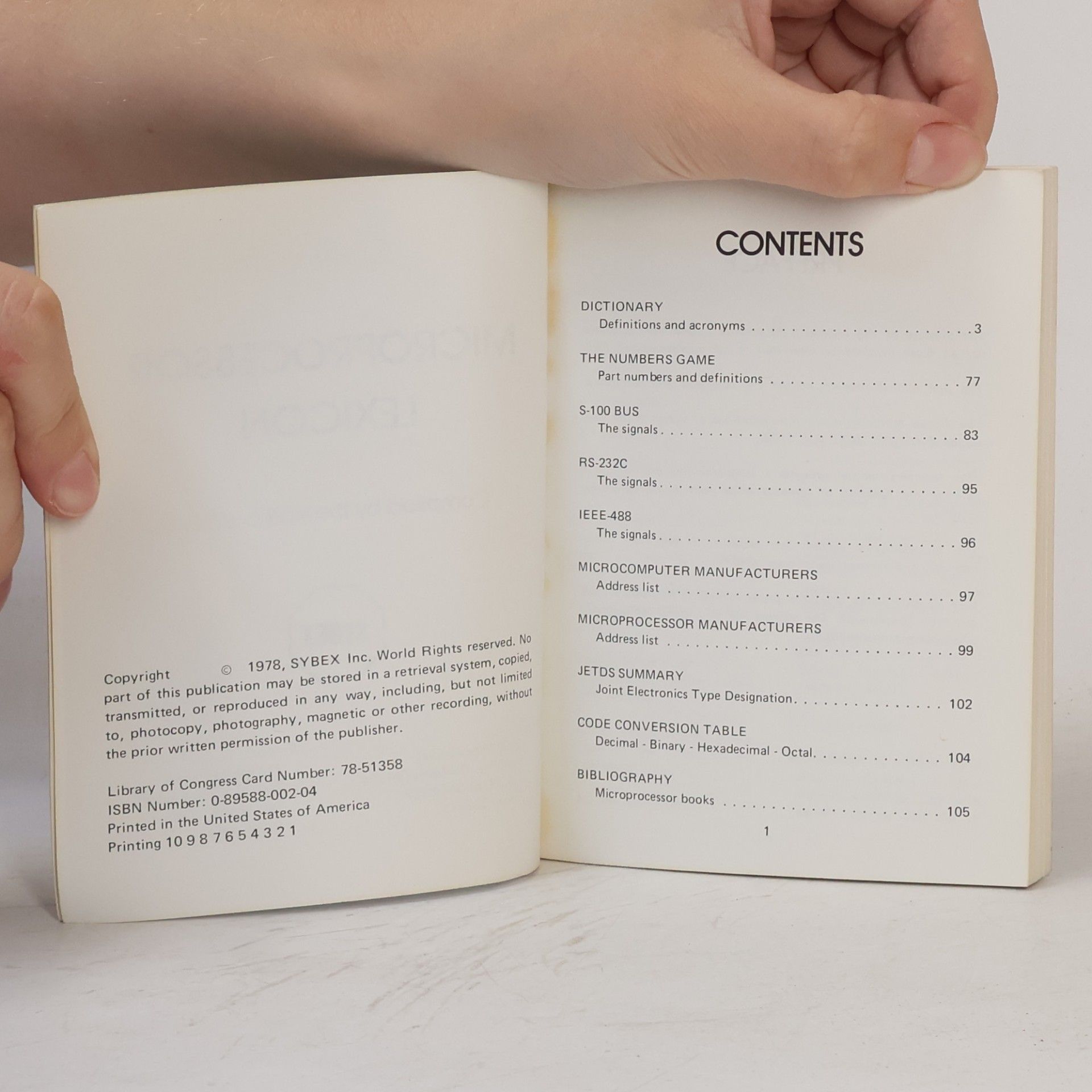 Various authors Microprocessor Lexicon: Acronyms and Definitions.