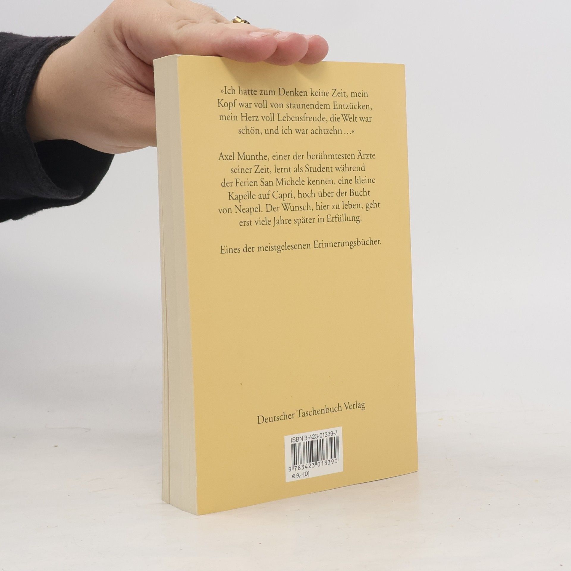 Axel Munthe Das Buch von San Michele