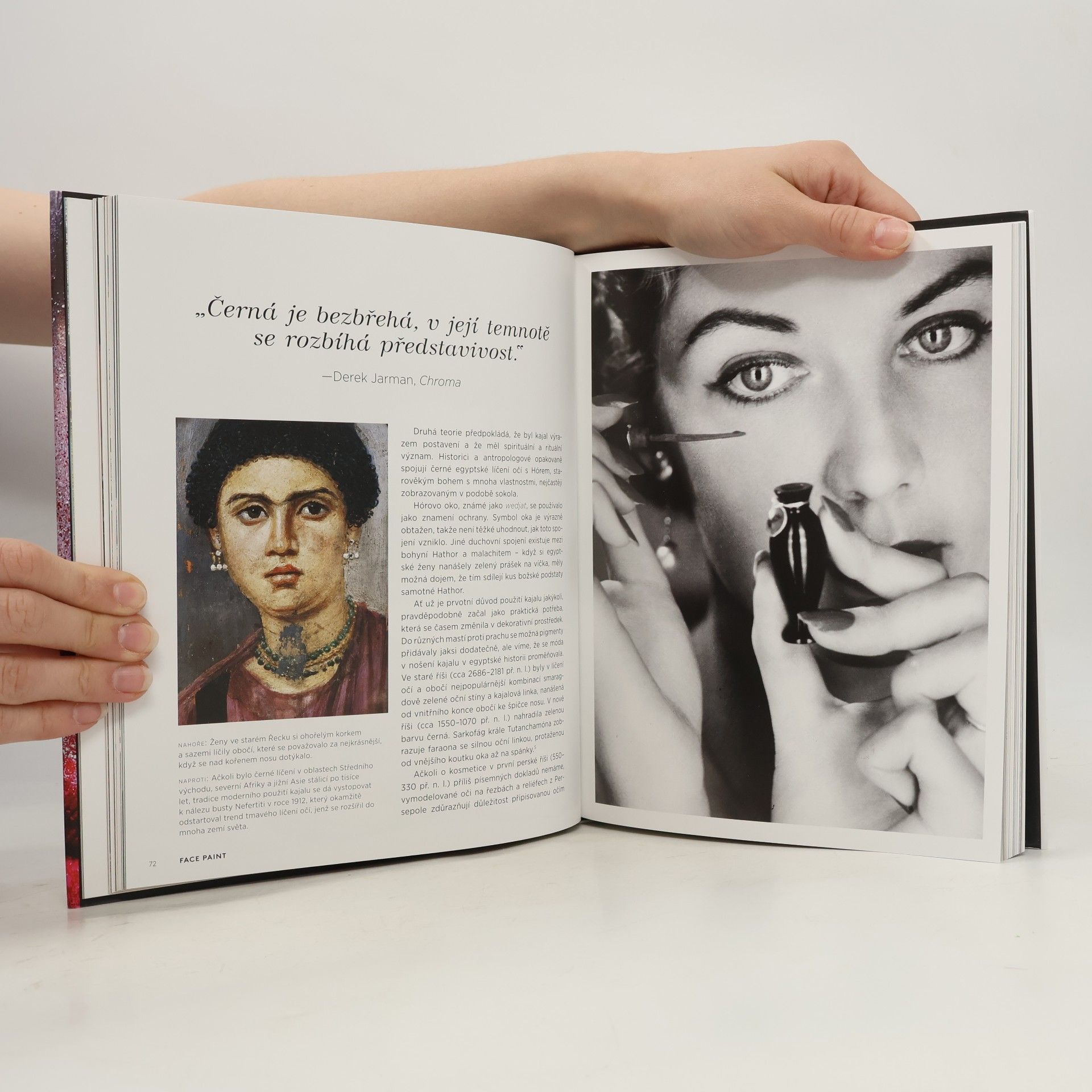 Lisa Eldridge Face paint. Historie make-upu