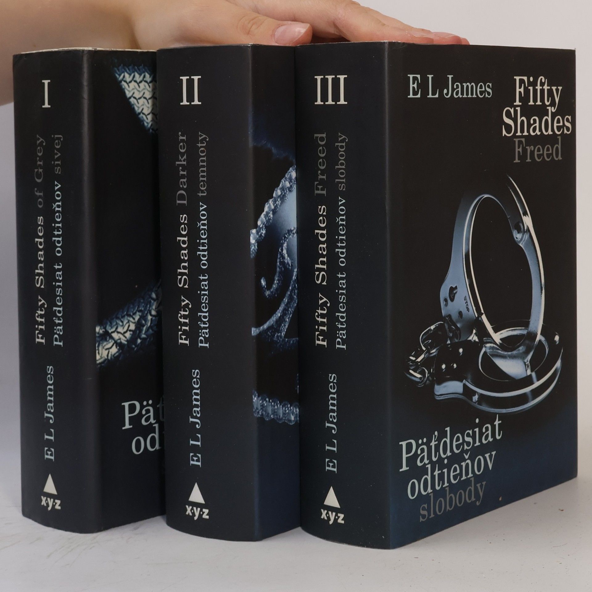 E L James Päťdesiat odtieňov 1-3