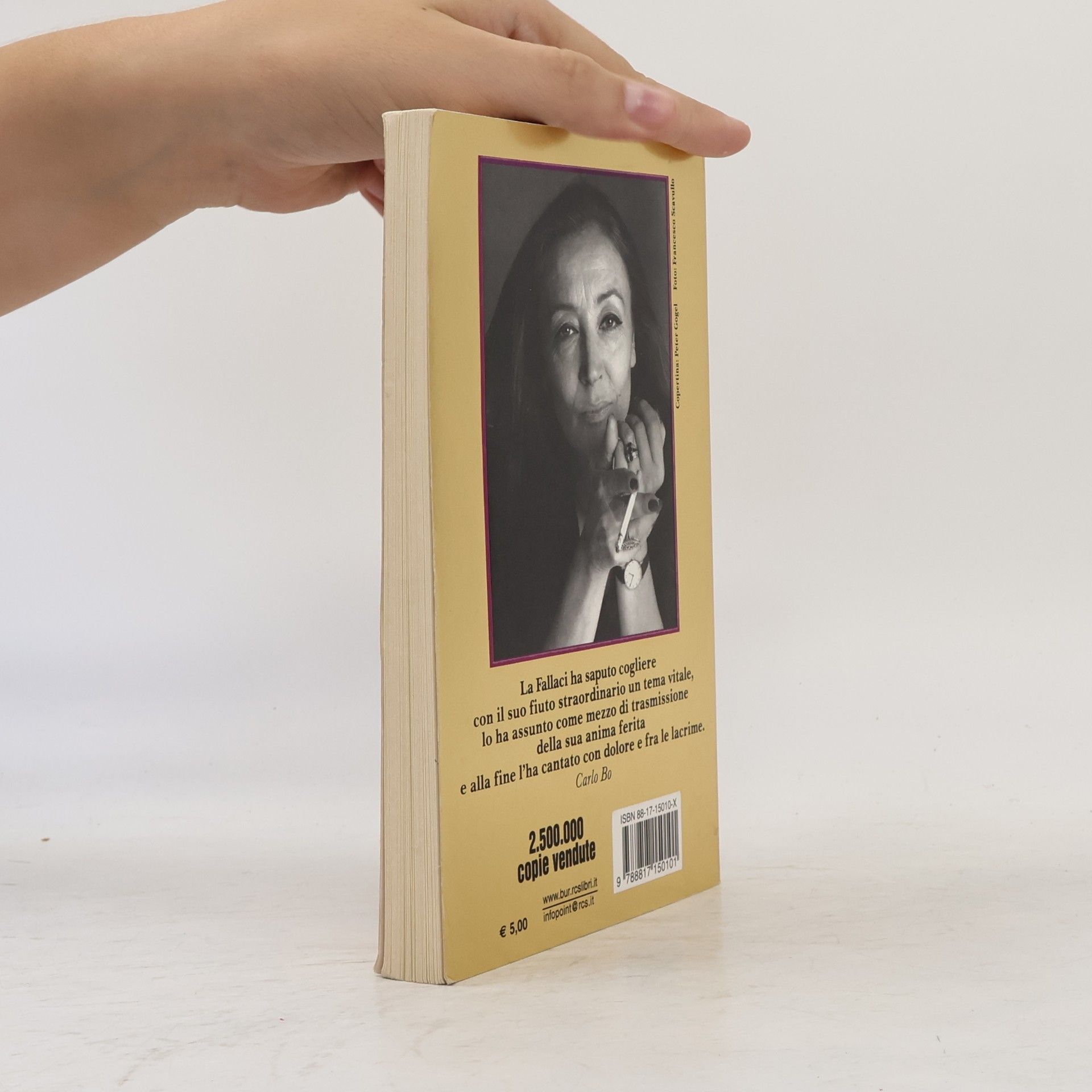 Oriana Fallaci Lettera a un bambino mai nato