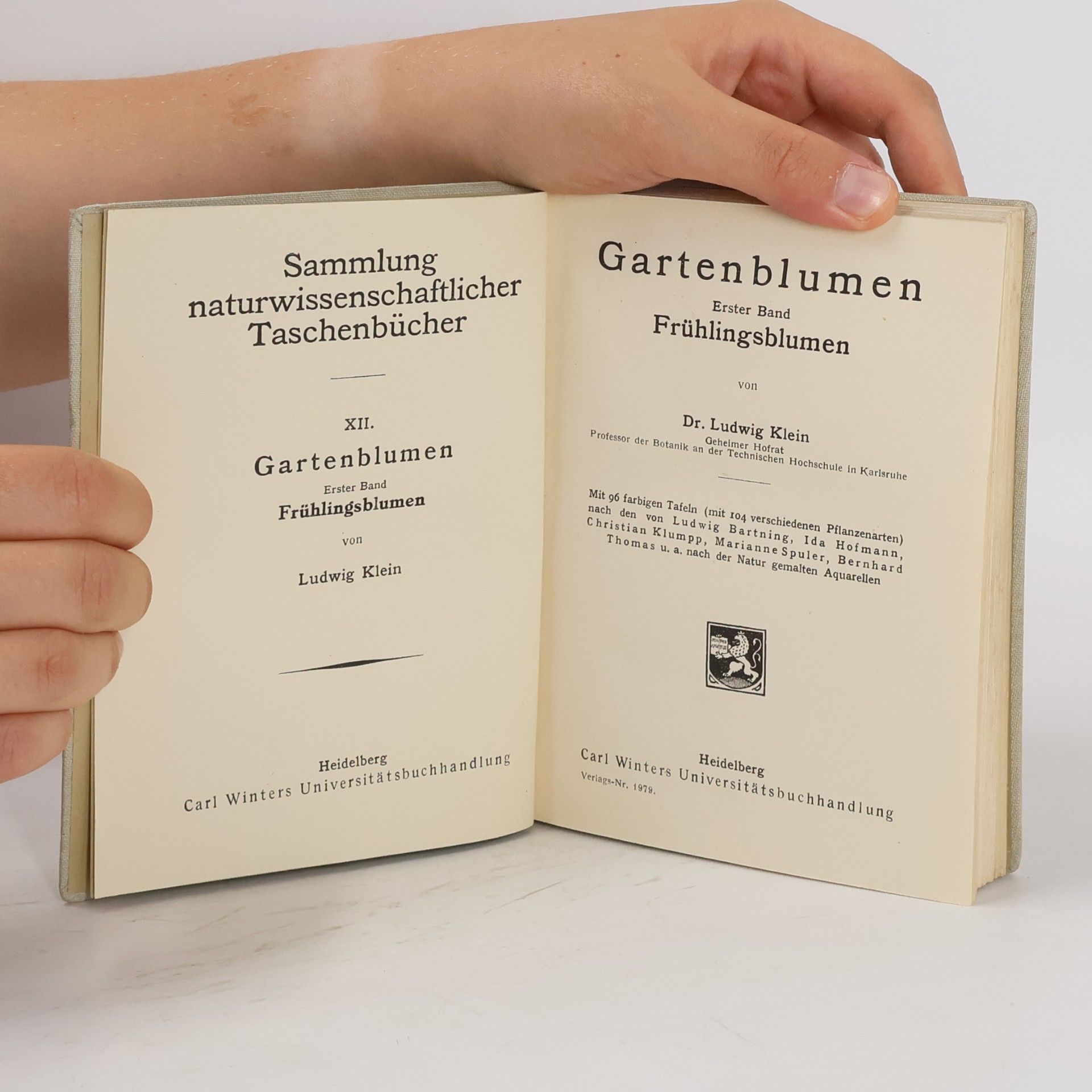 Ludwig Klein Gartenblumen I.: Frühlingsblumen