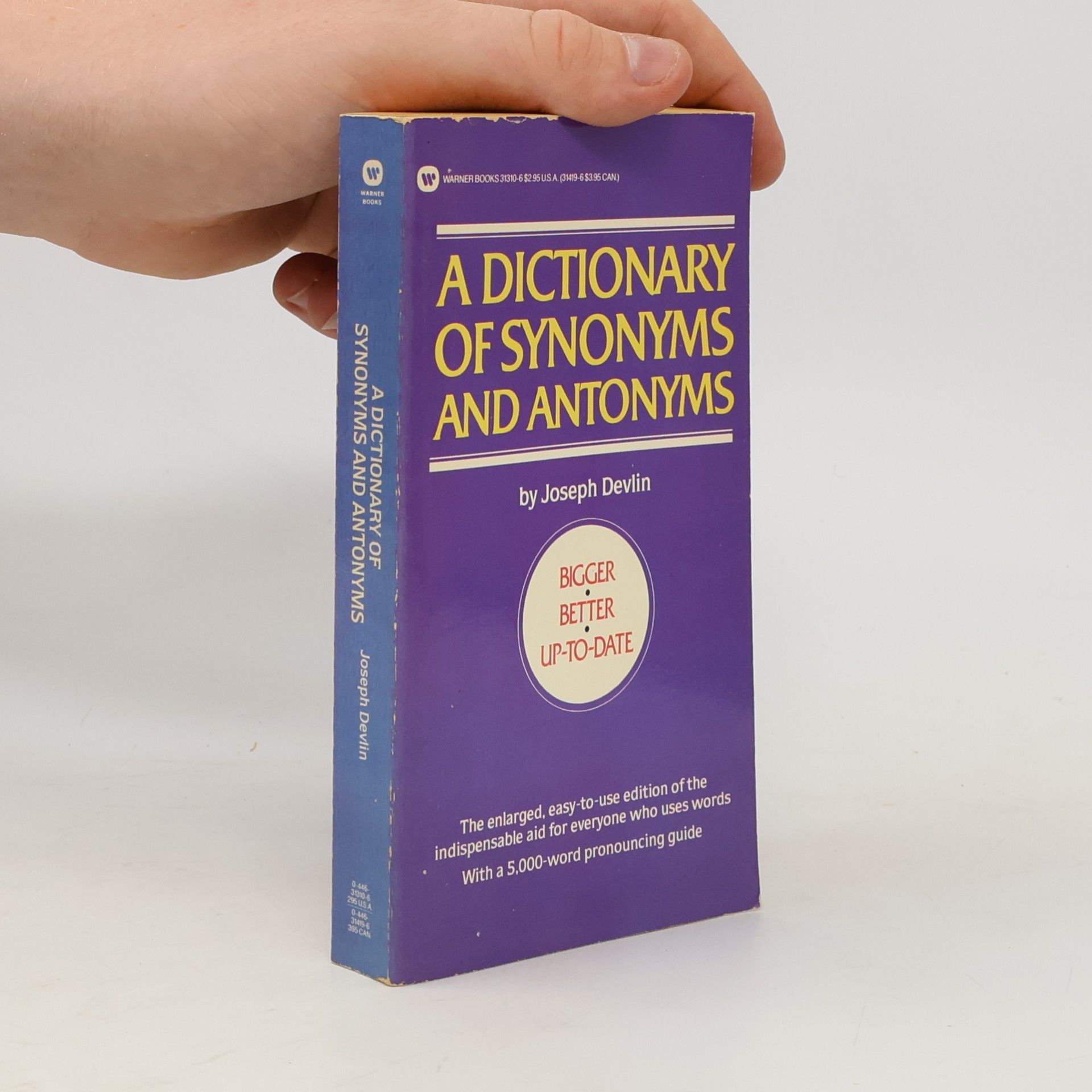 Joseph Devlin Dictionary of Synonyms & Antonyms