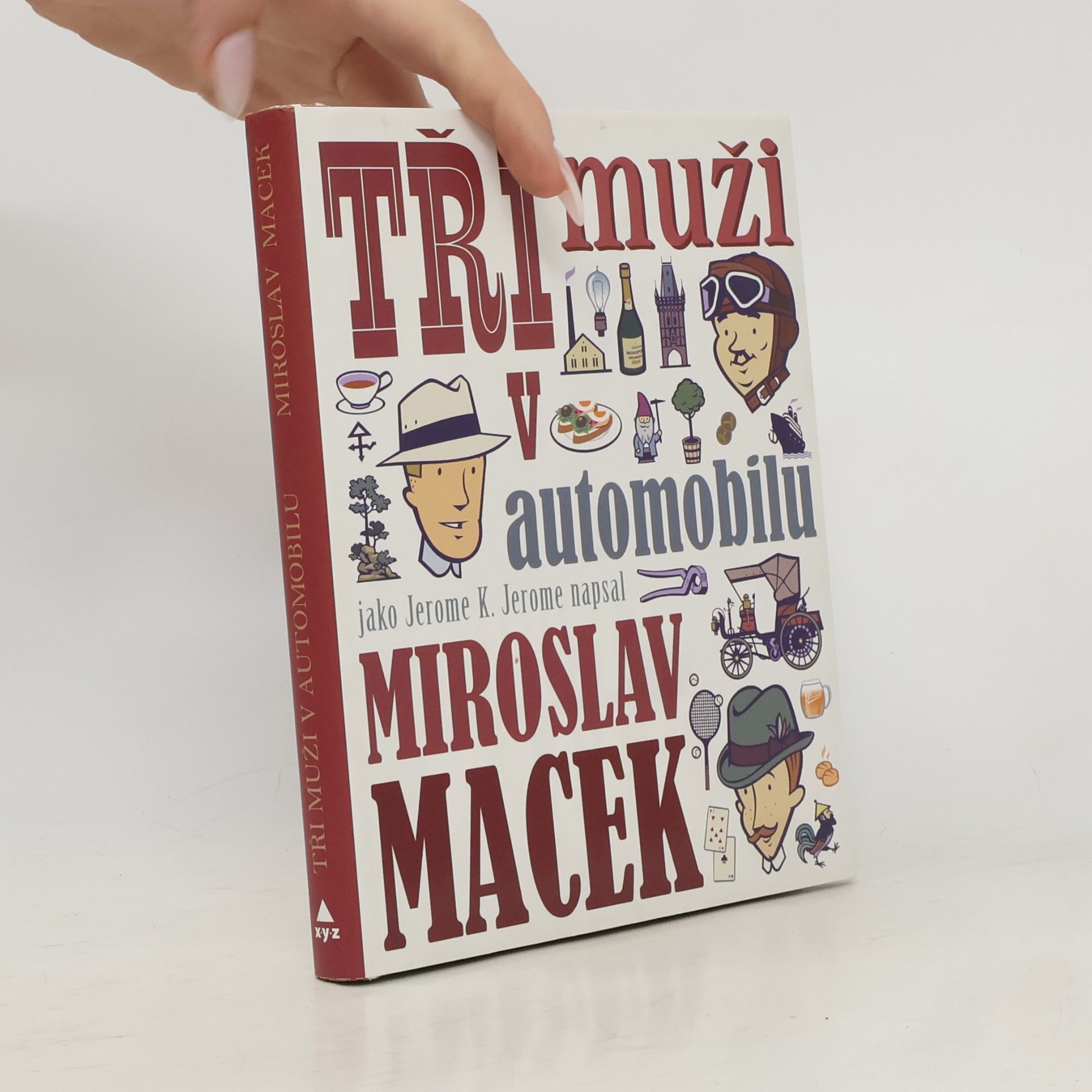 Miroslav Macek Tři muži v automobilu