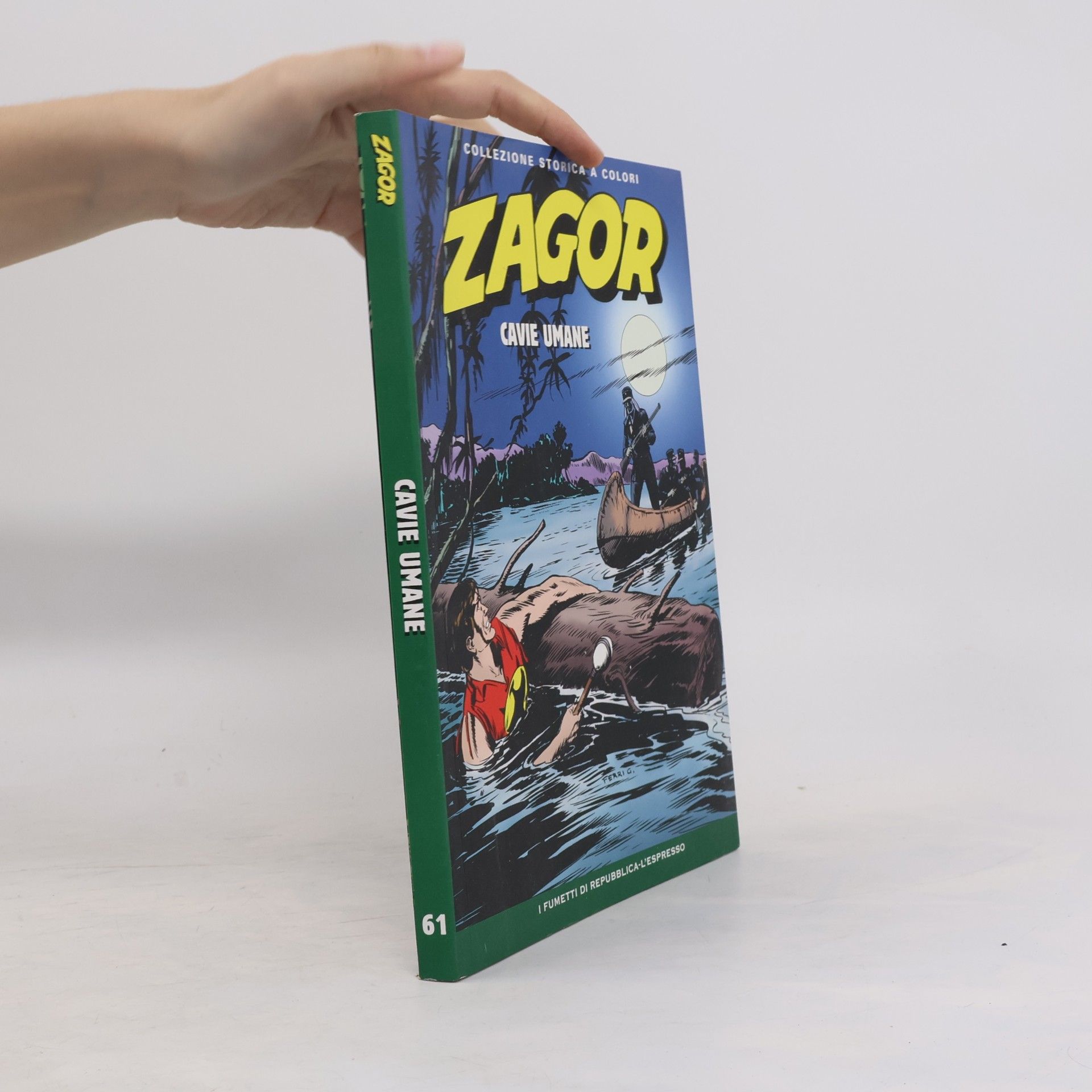Collectif d'auteurs Zagor 61. Cavie umane