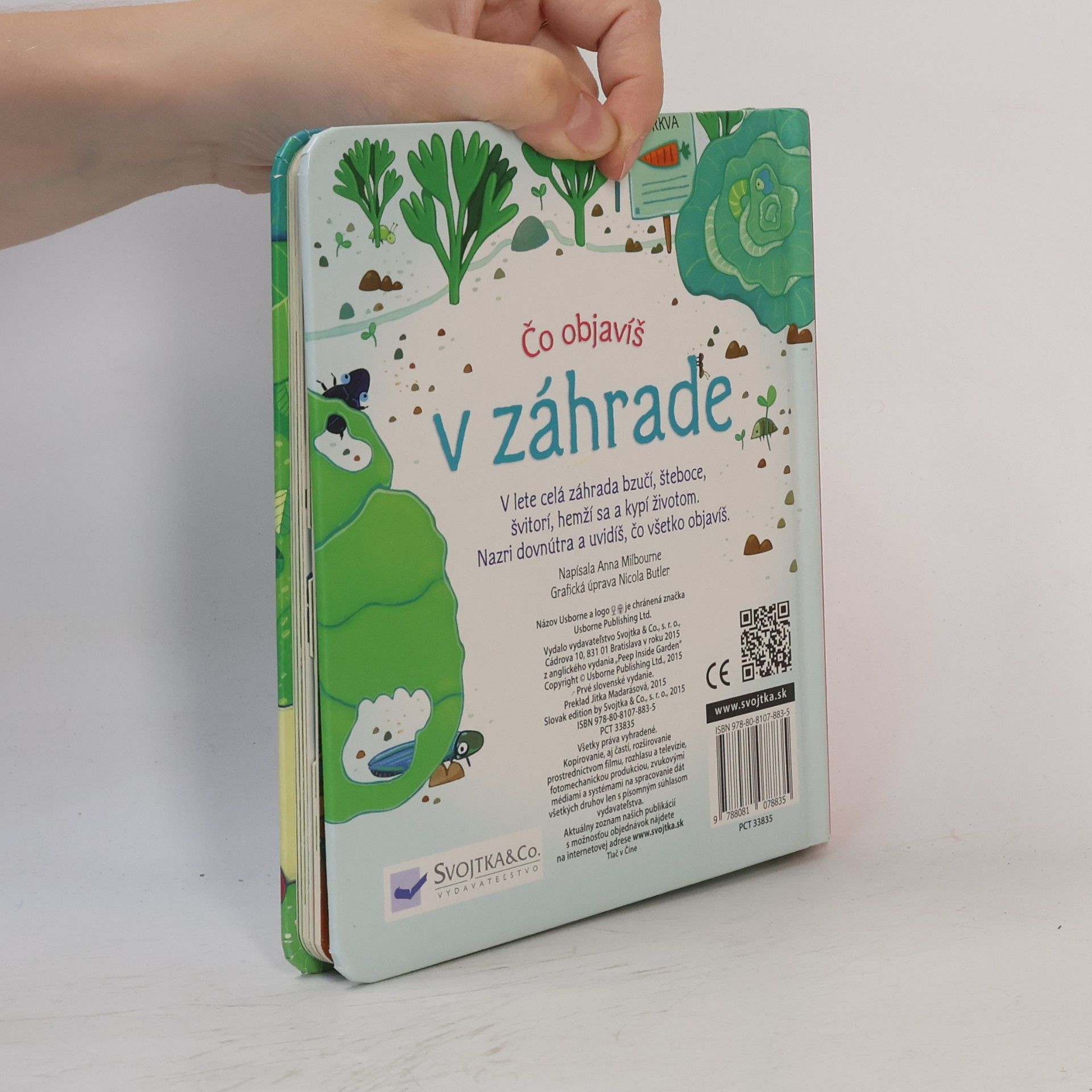 Anna Milbourne Čo objavíš v záhrade