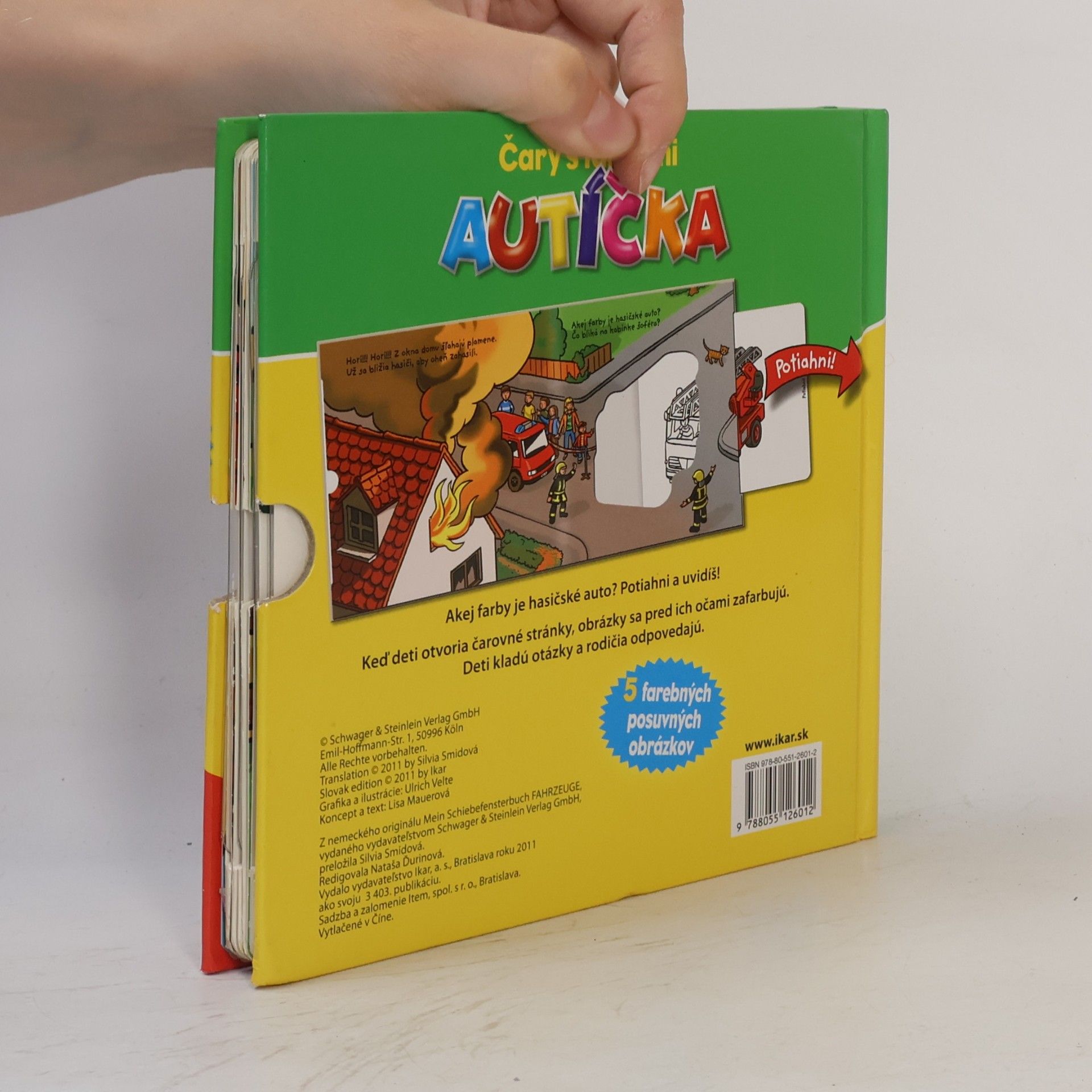 Kolektiv autorů Čary s farbami. Autíčka