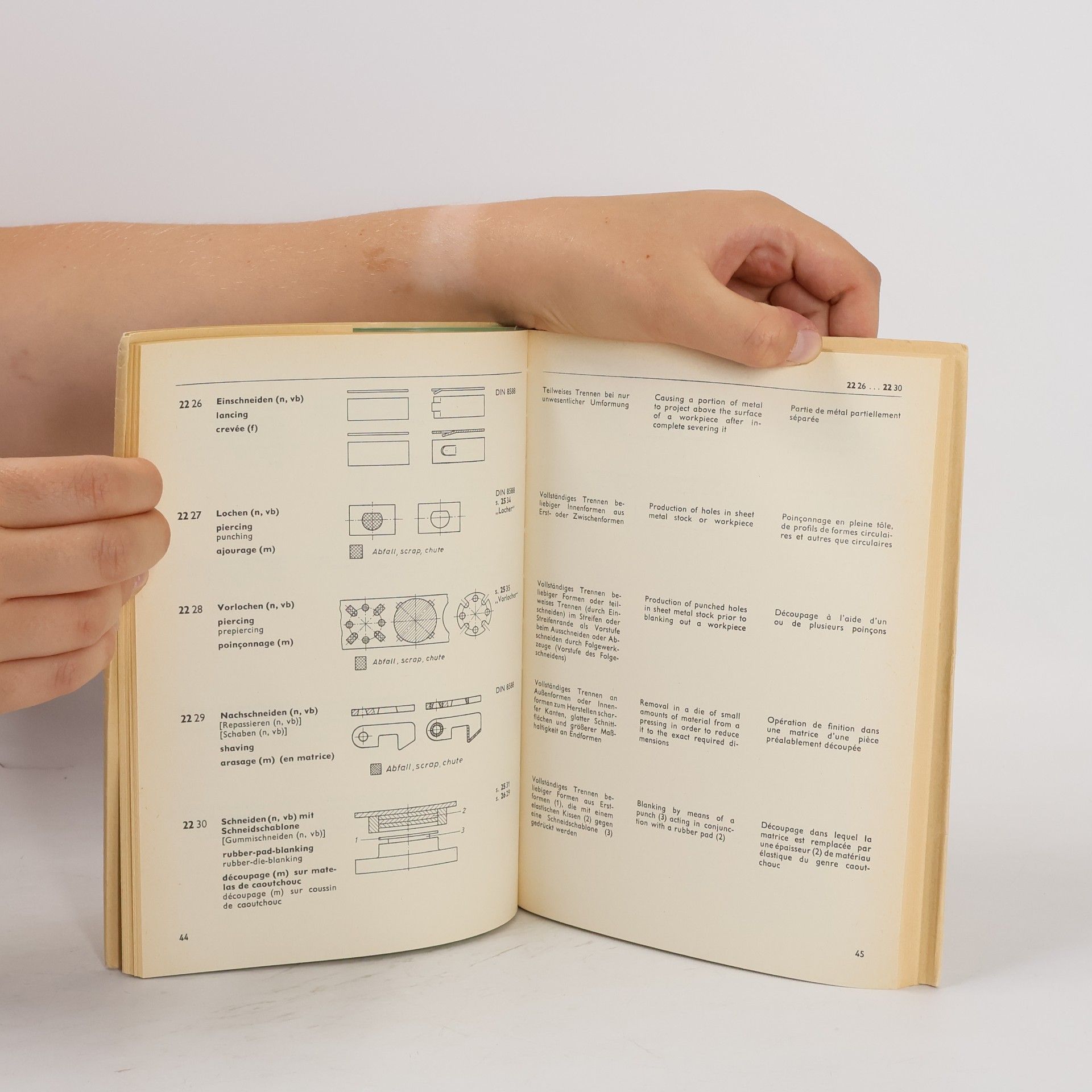 Various authors Wörterbuch der Fertigungstechnik – Band 3: Blechbearbeitung