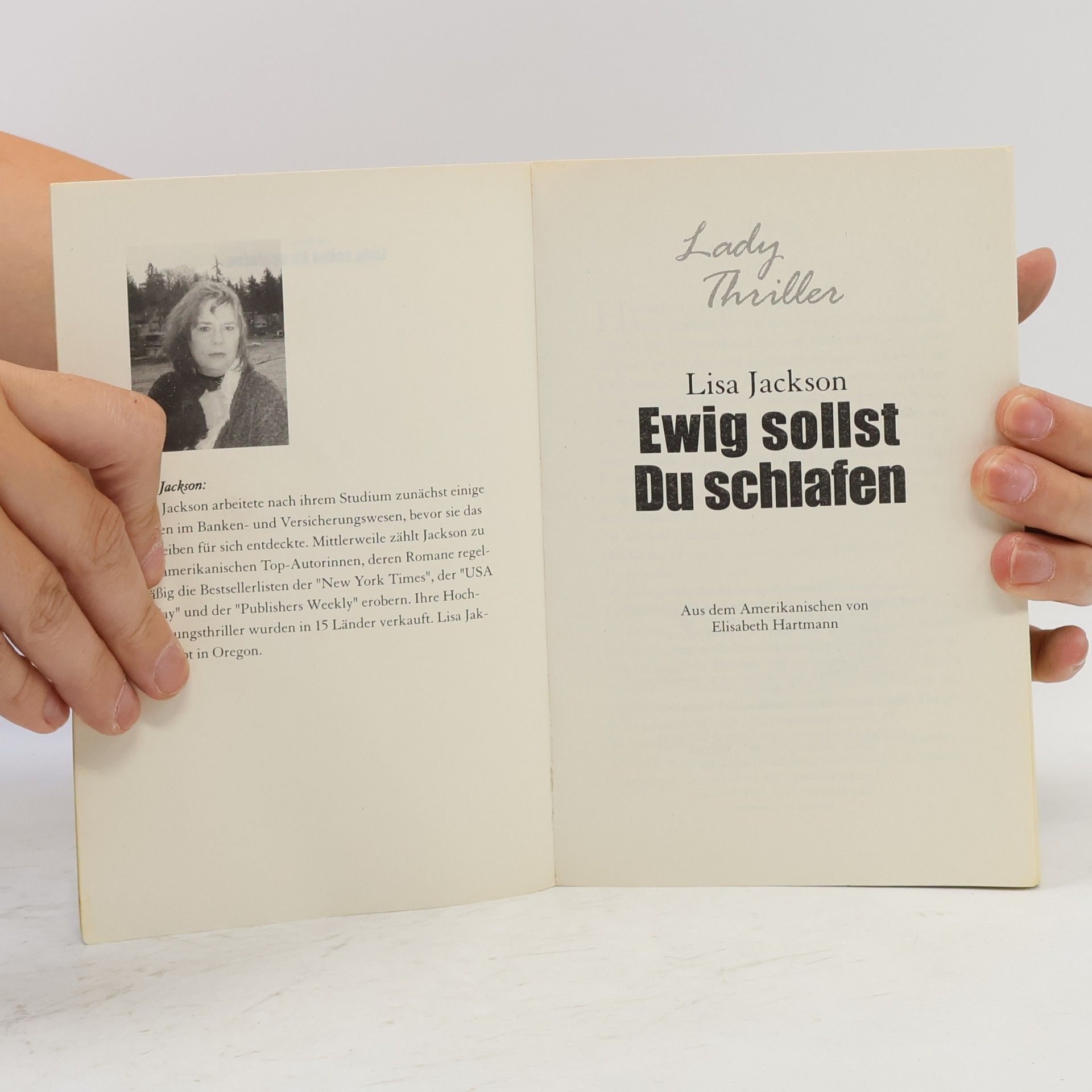 Lisa Jackson Ewig sollst du schlafen