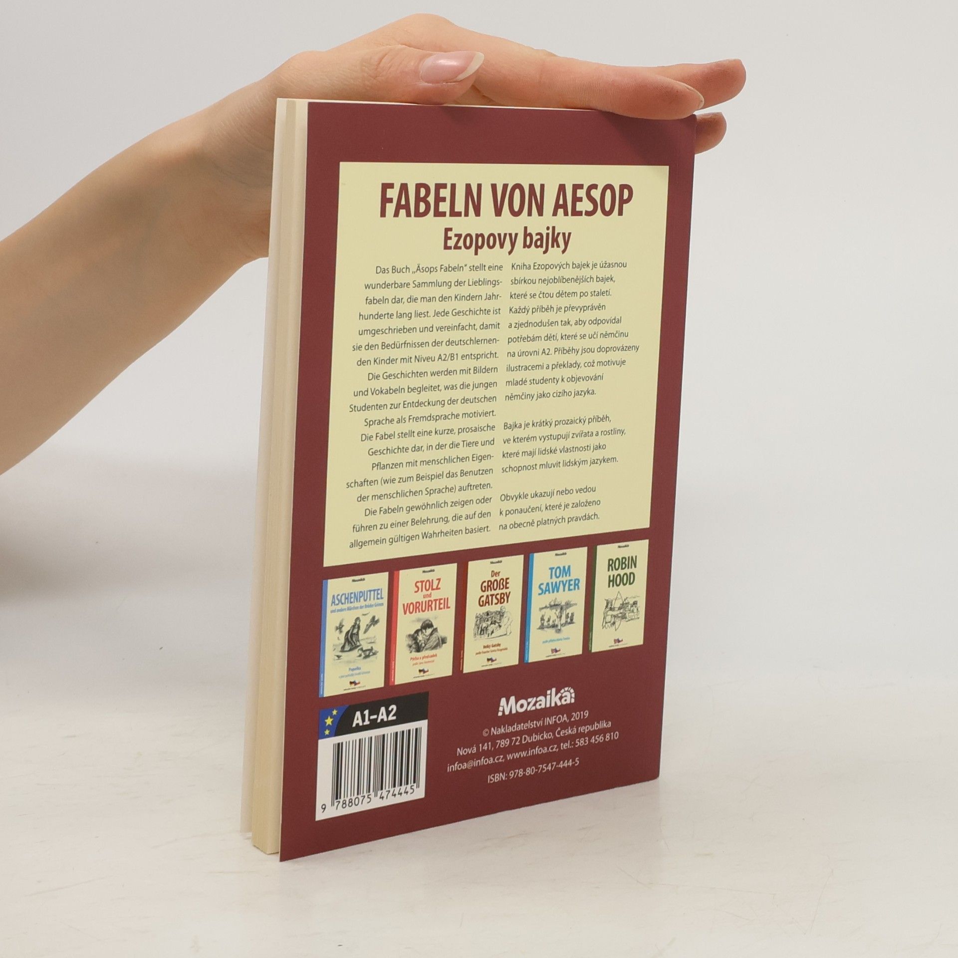 Ezop Fabeln von Aesop / Ezopovy bajky