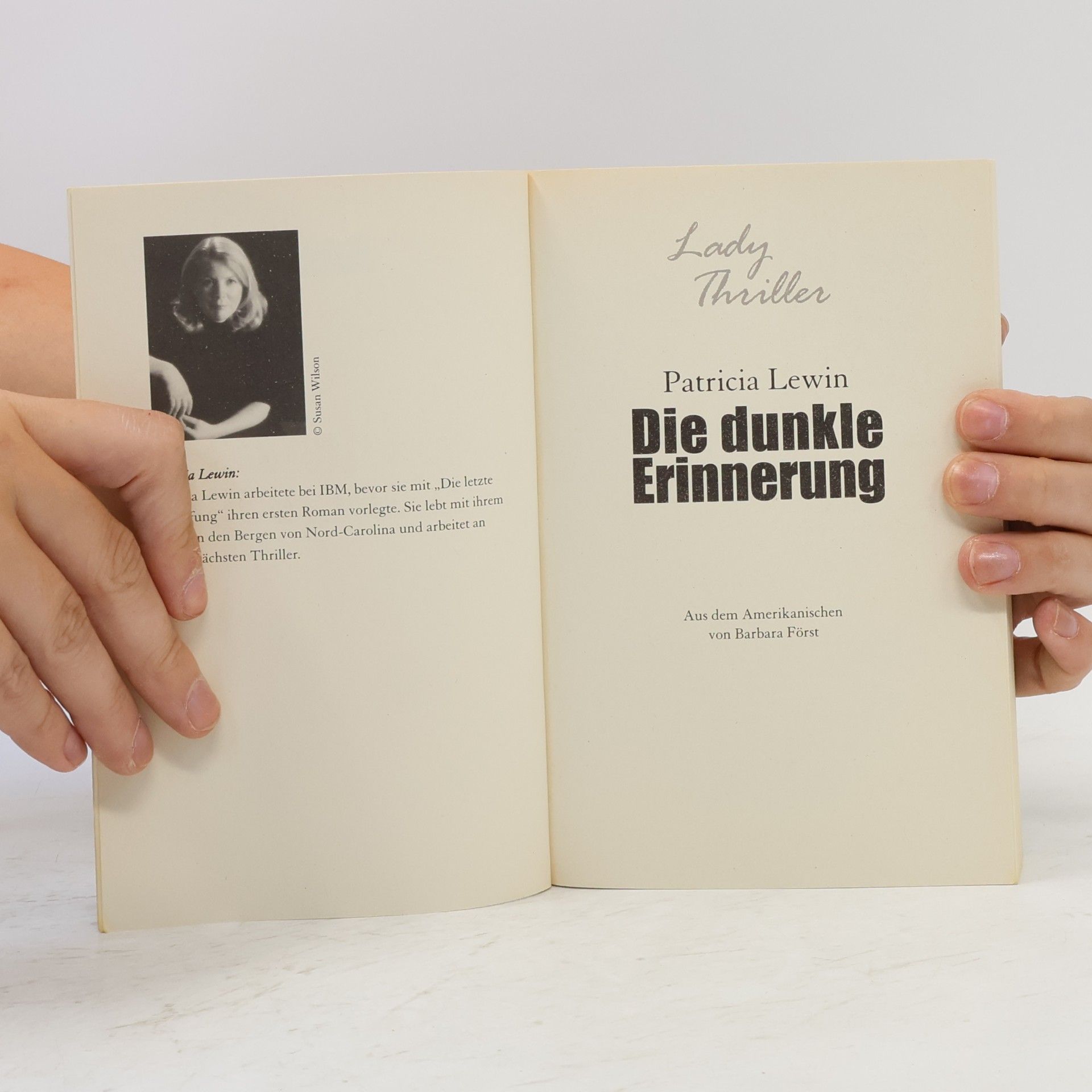 Patricia Lewin Die dunkle Erinnerung
