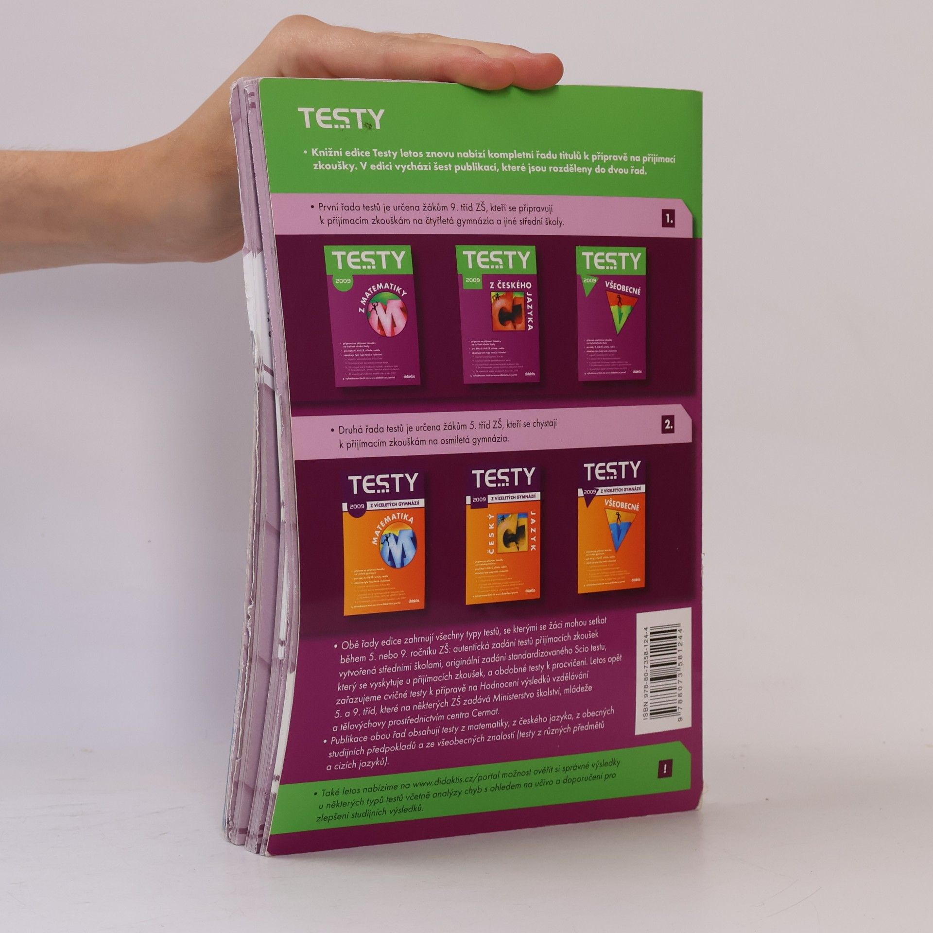 Kolektiv autorů Testy z matematiky 2009
