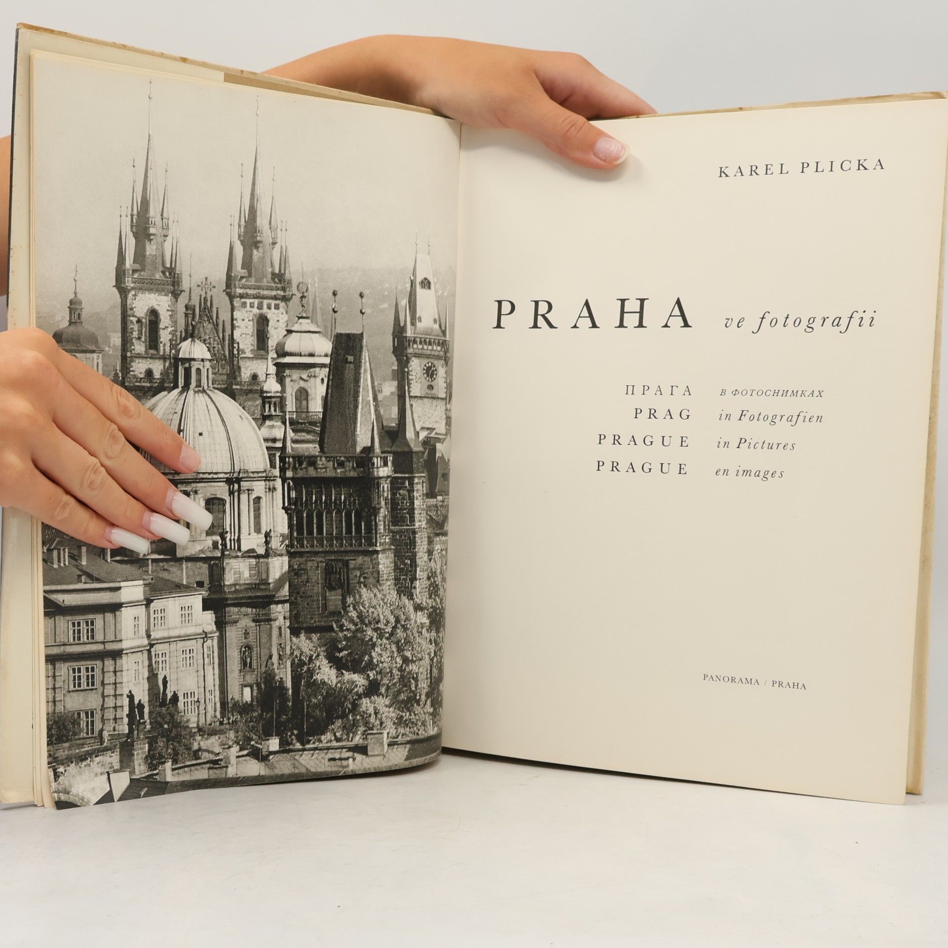 Karel Plicka Praha ve fotografii